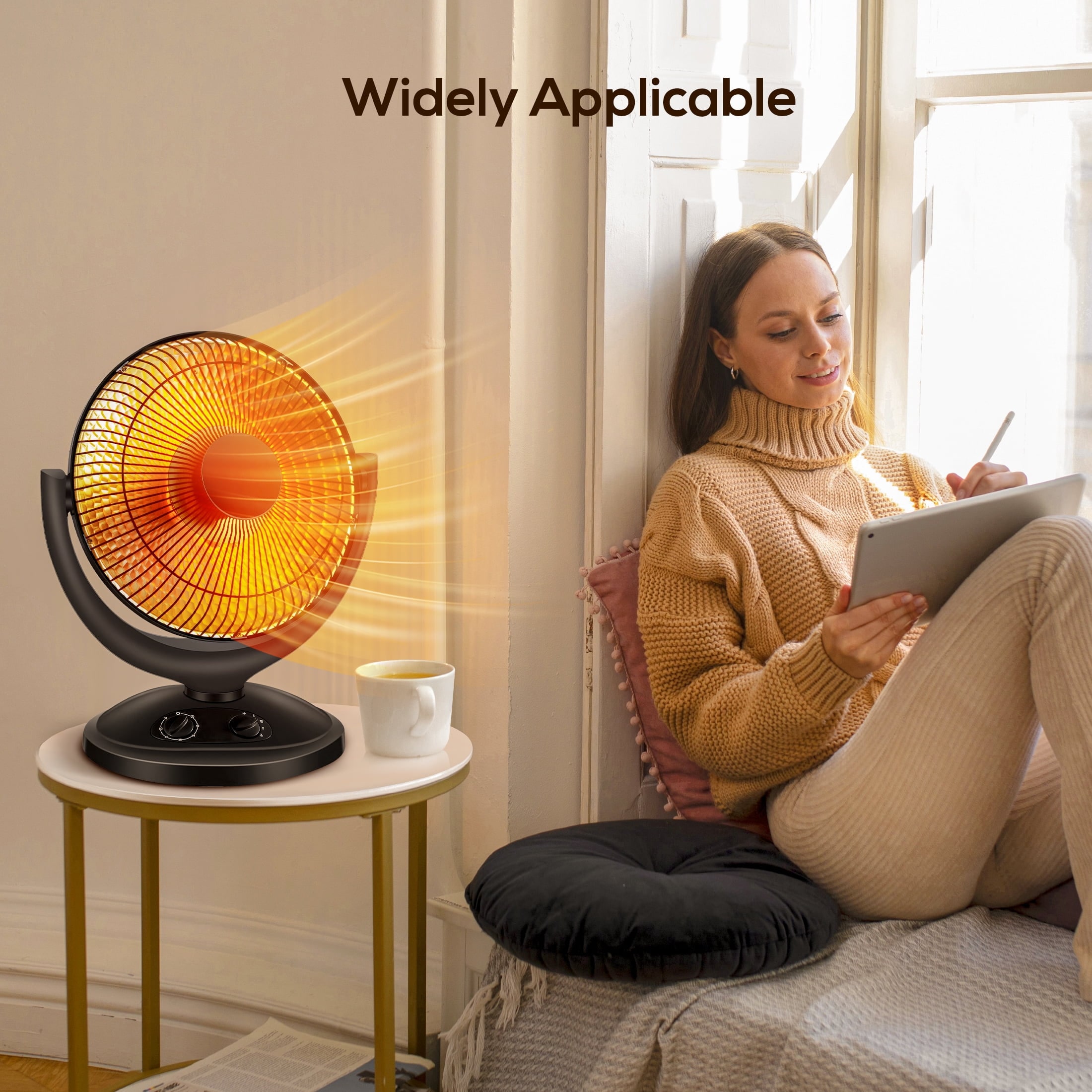 COWSAR LSR5315B Portable-Electric-Heat - View #6