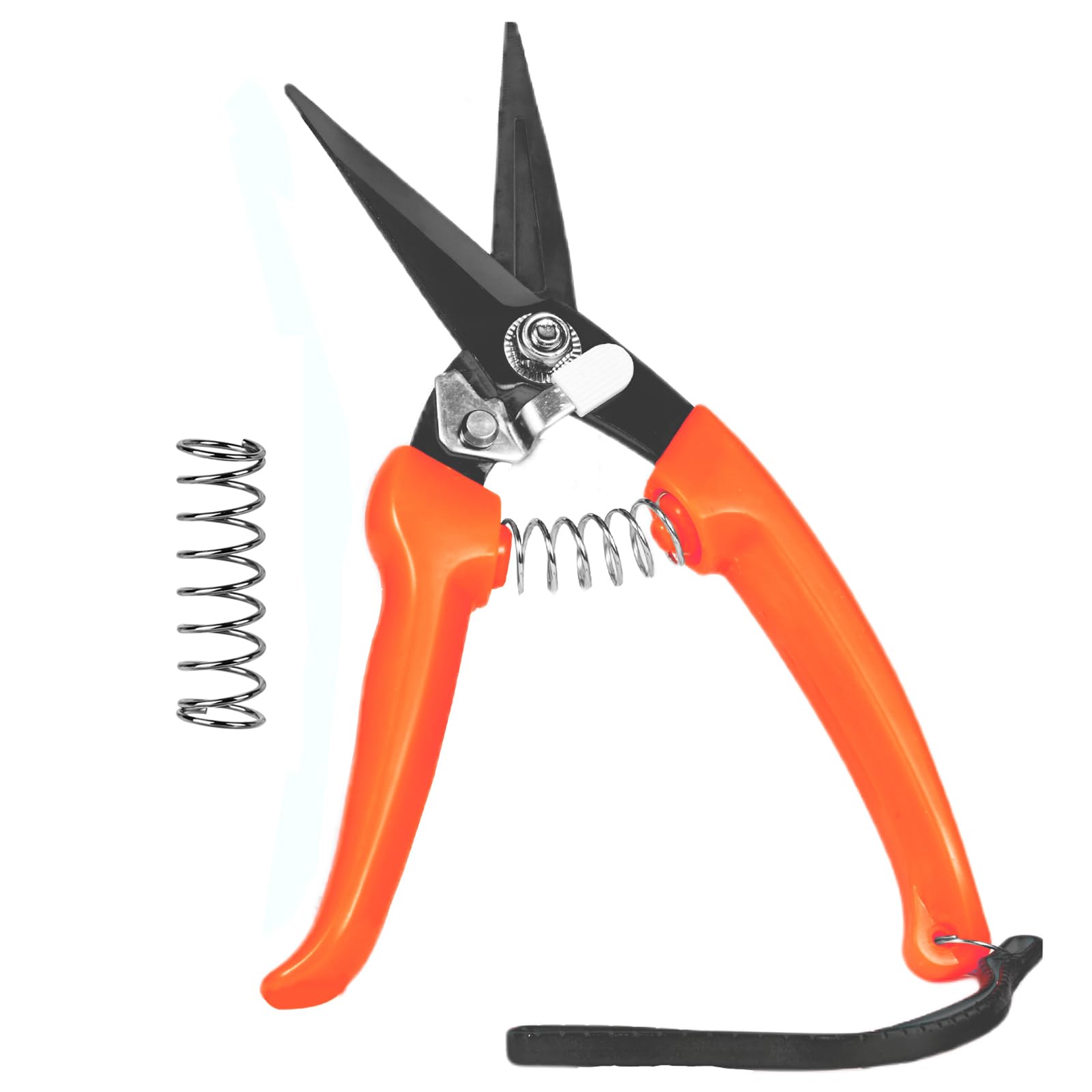 AKSCYZM  8 inch Goat Hoof Trimming Scissors Multi Purpose Hoof Trimmer for Sheep Goats Alpacas with Anti Slip Handle Sharp Blade and Replaceable