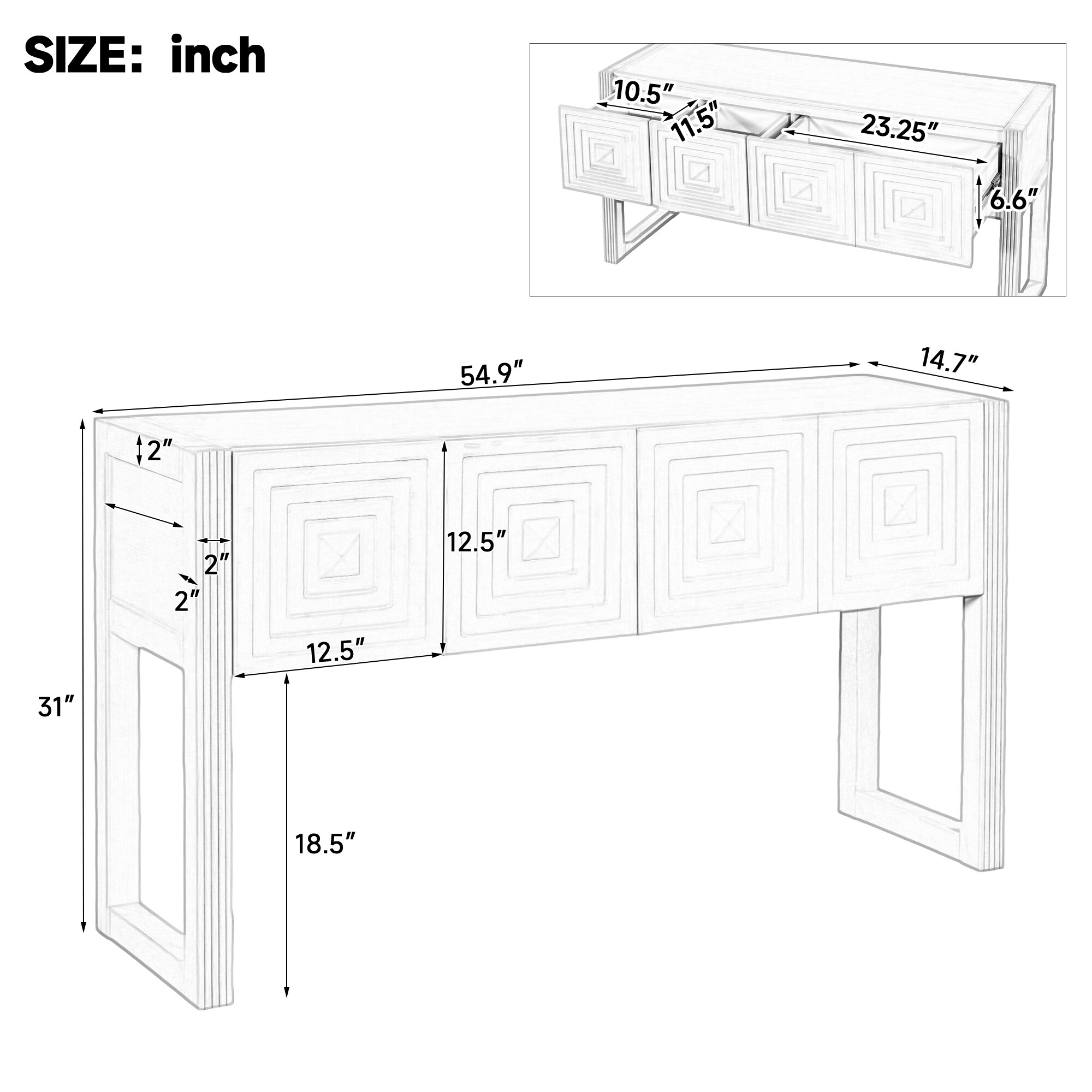 PexFix FXLS0209-XGZ72917 Console-Sofa-Tables - View #6