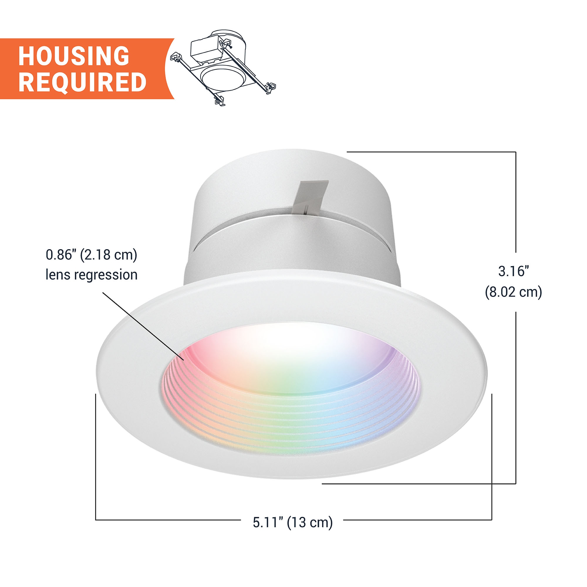 HALO RL4069WZRGBWWHR Led-Retrofit-Downlight - View #10