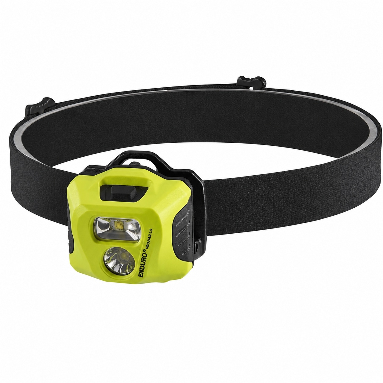 Yichuhaoxi  61424 Enduro Pro Haz Lo 160 Lumen Multi Function Headlamp includes 3 AAA Alkaline power cells Rubber Hard Hat Strap Elastic Head