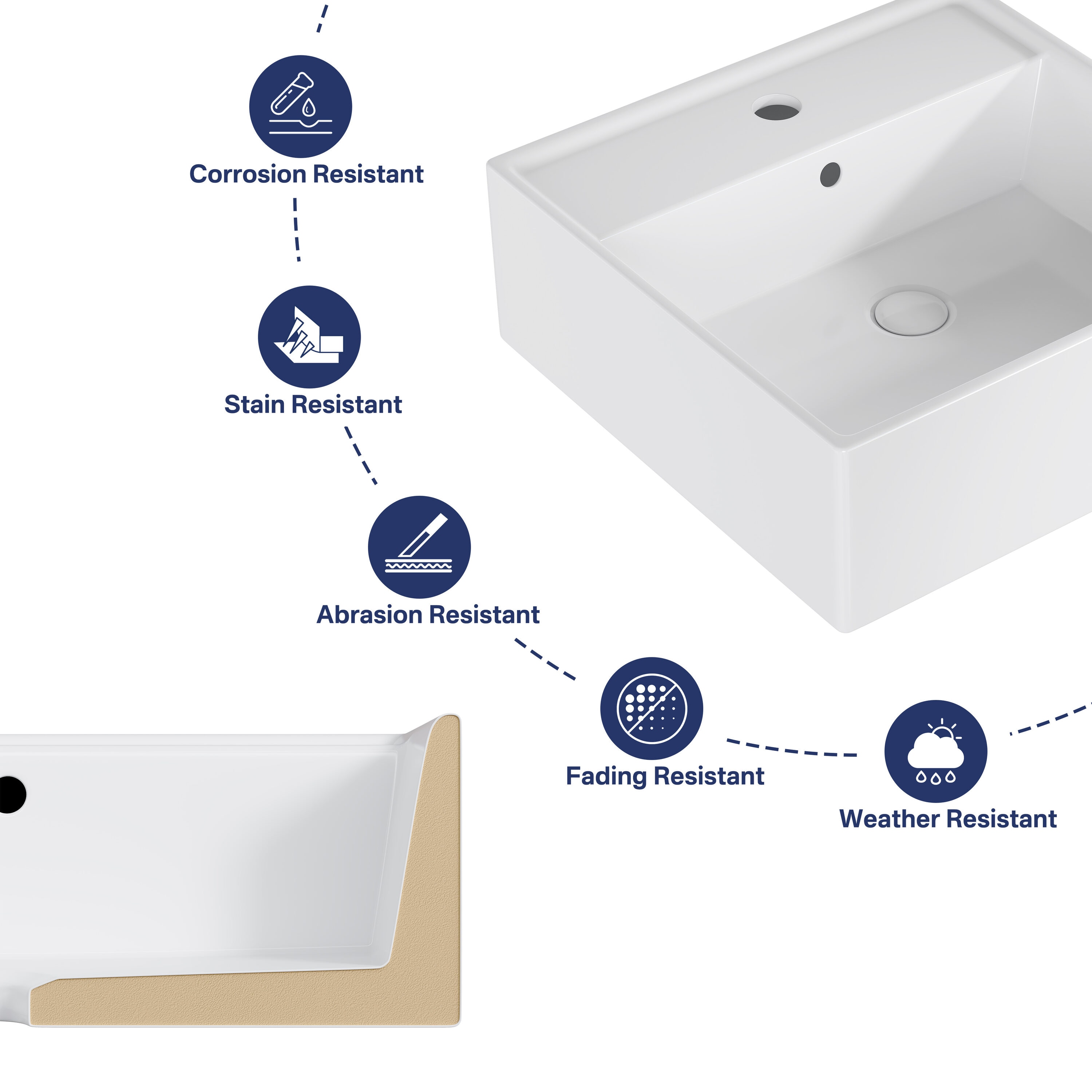 Eridanus ERI-WB-162 Bath-Sink - View #12