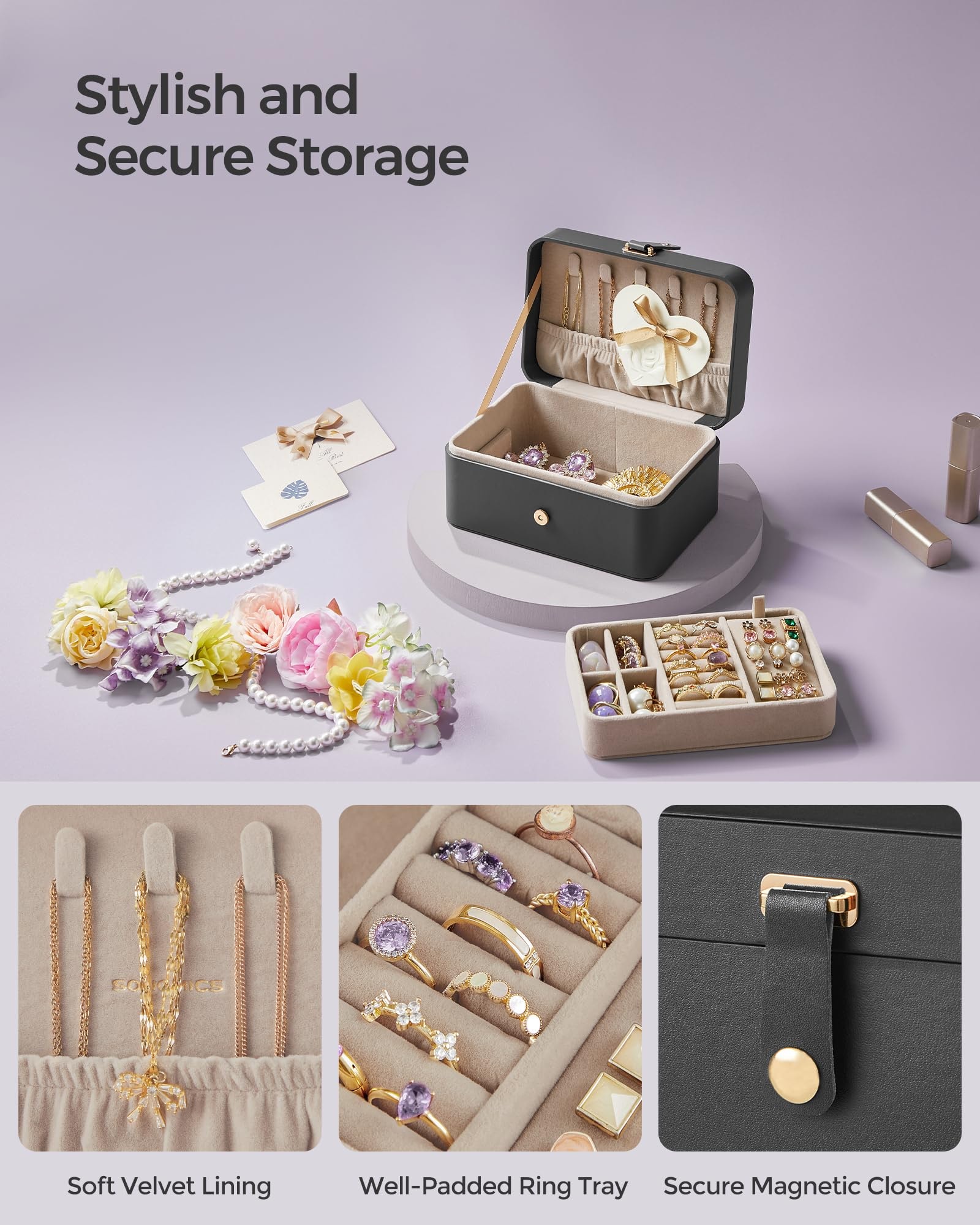 SONGMICS HOME JBC166G01 Jewelry-Organization - View #3