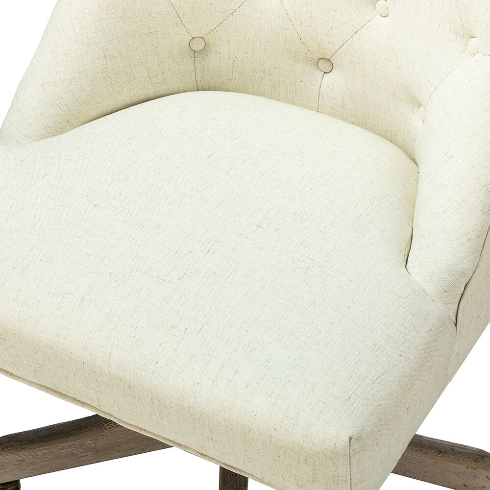 14 Karat Home OFM0021-IVORY Office-Chairs - View #4