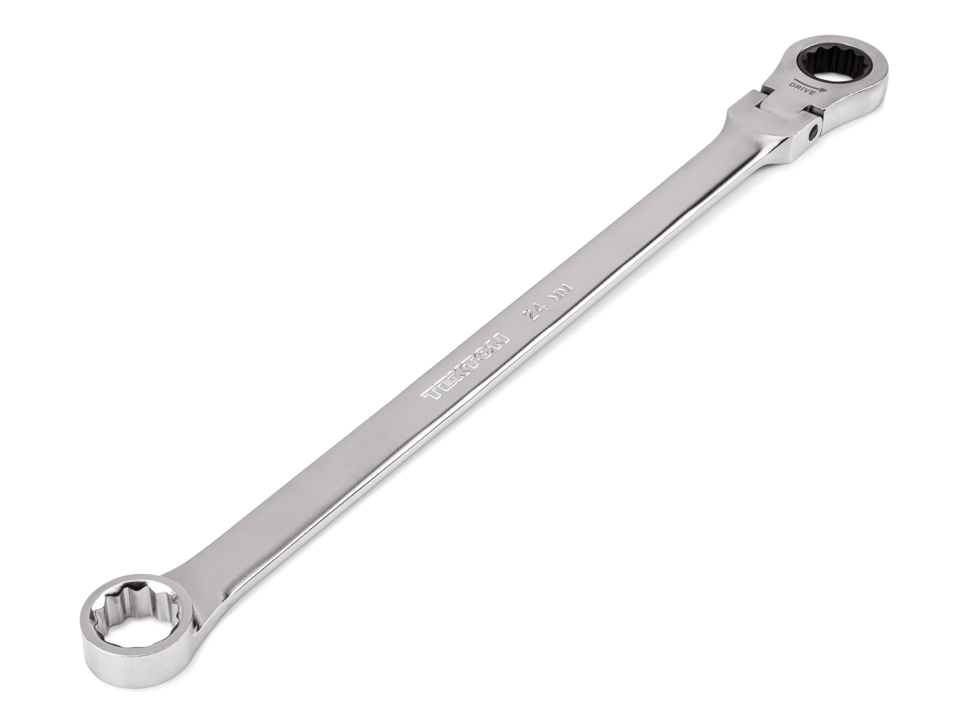 TEKTON WRB35424 24mm Metric Flexible Head Ratchet Wrench