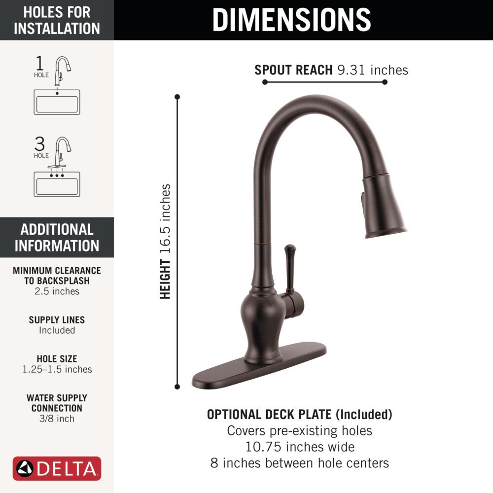 Delta 19727LF-RB Kitchen-Faucets - View #4
