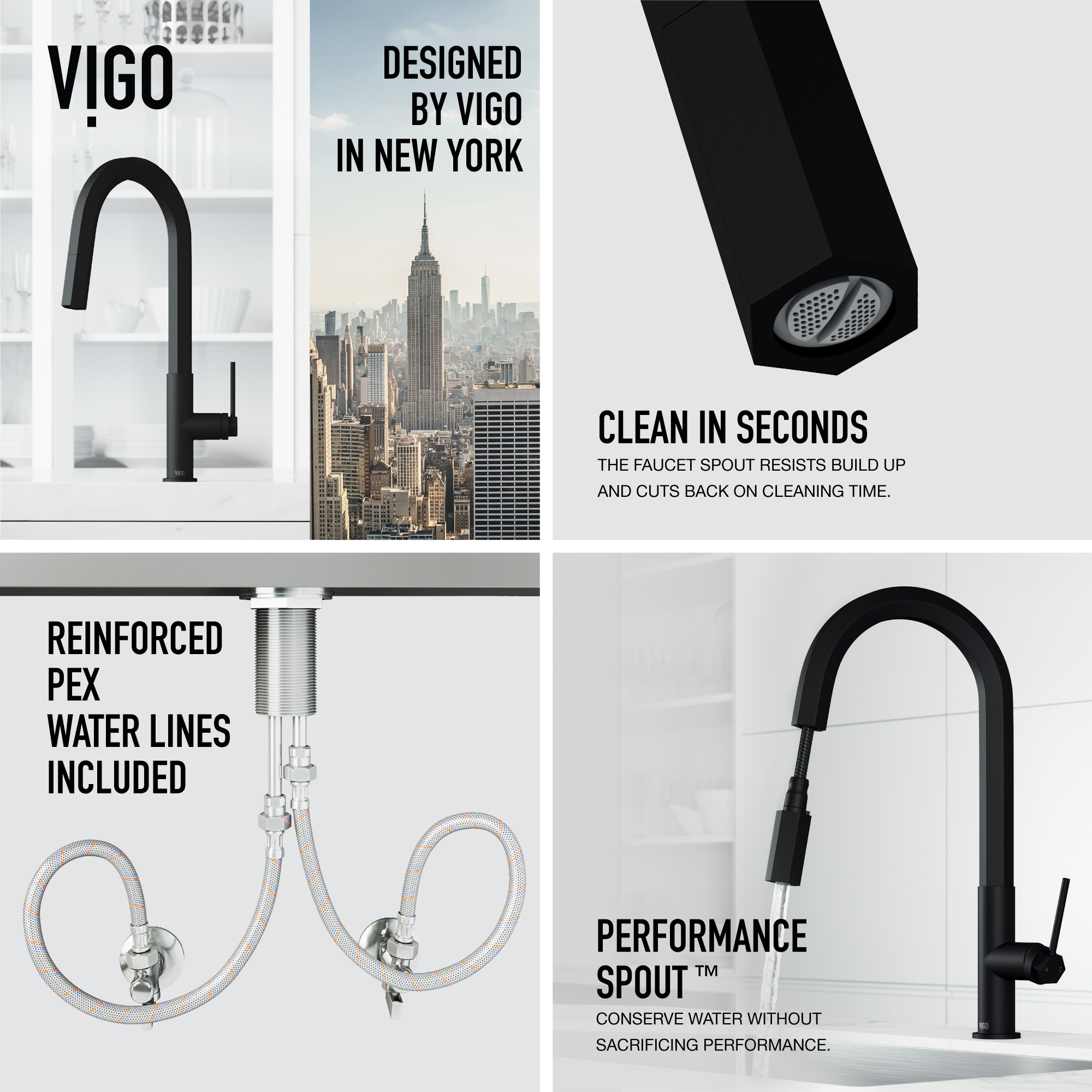VIGO VG02034MB Kitchen-Faucets - View #7