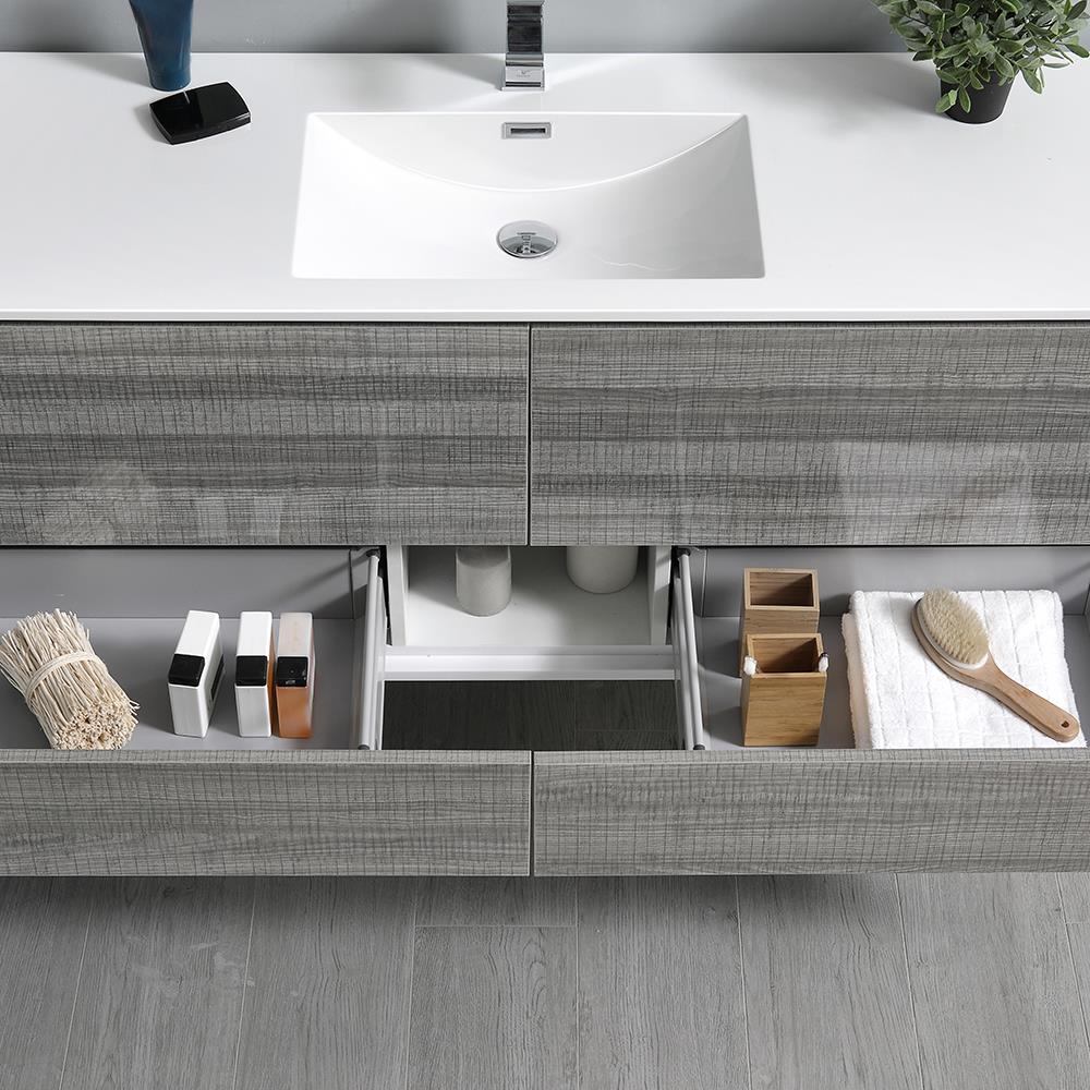 Fresca FCB9260HA-S-I Bath-Vanity-Combo - View #7