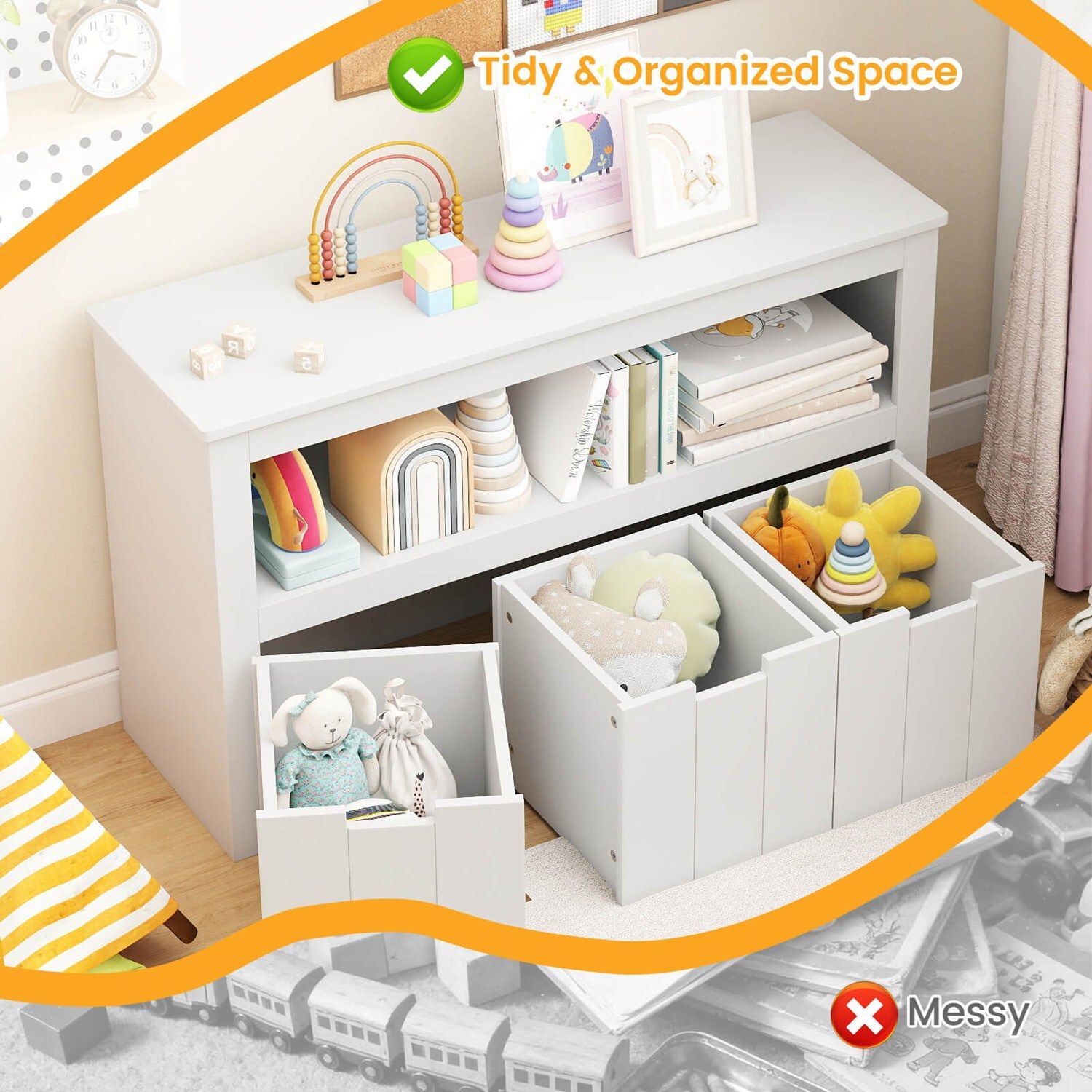 Costway CSHY004583 Utility-Storage-Cabinets - View #7