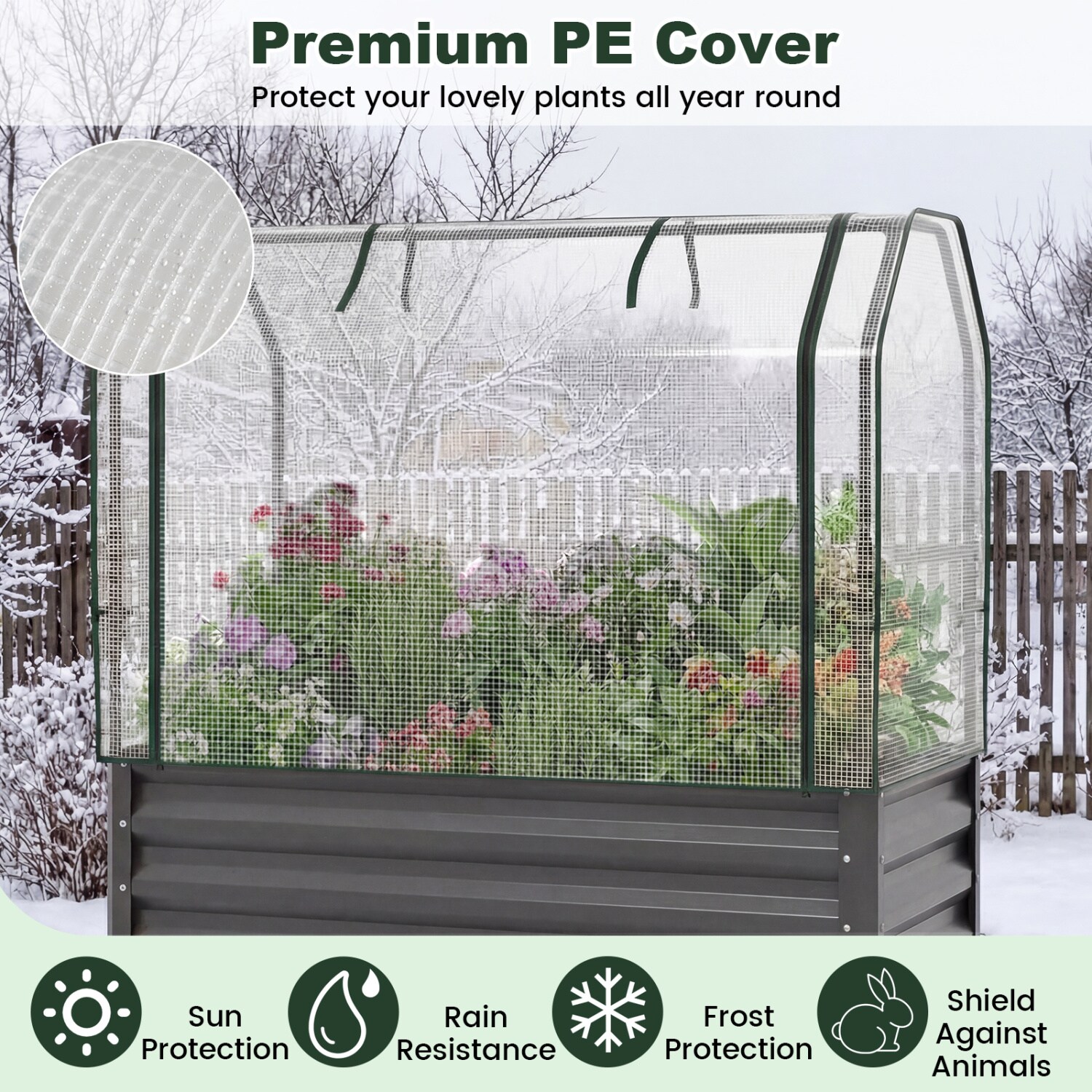 Slickblue D-CO-1-RG1674TG Raised-Garden-Beds - View #7
