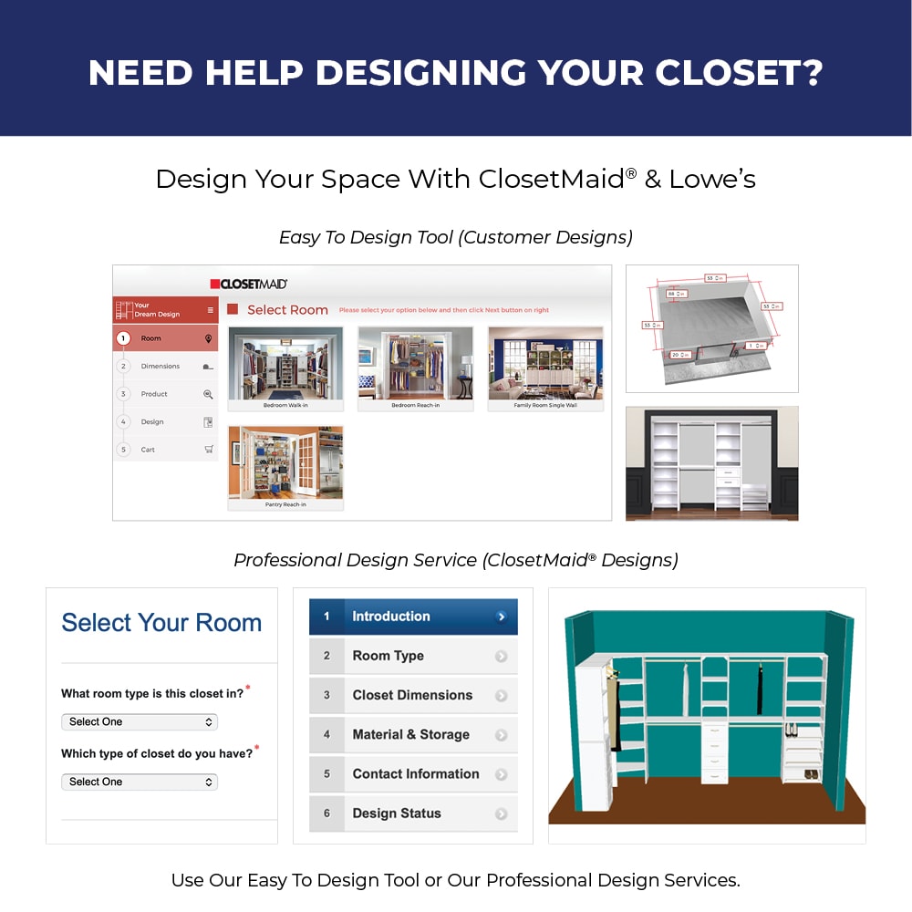 ClosetMaid 8809 Wire-Closet-Kits - View #19