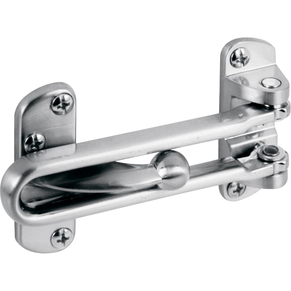 Prime-Line U 10308 3.75-Inches Satin Entry Door Flip Lock
