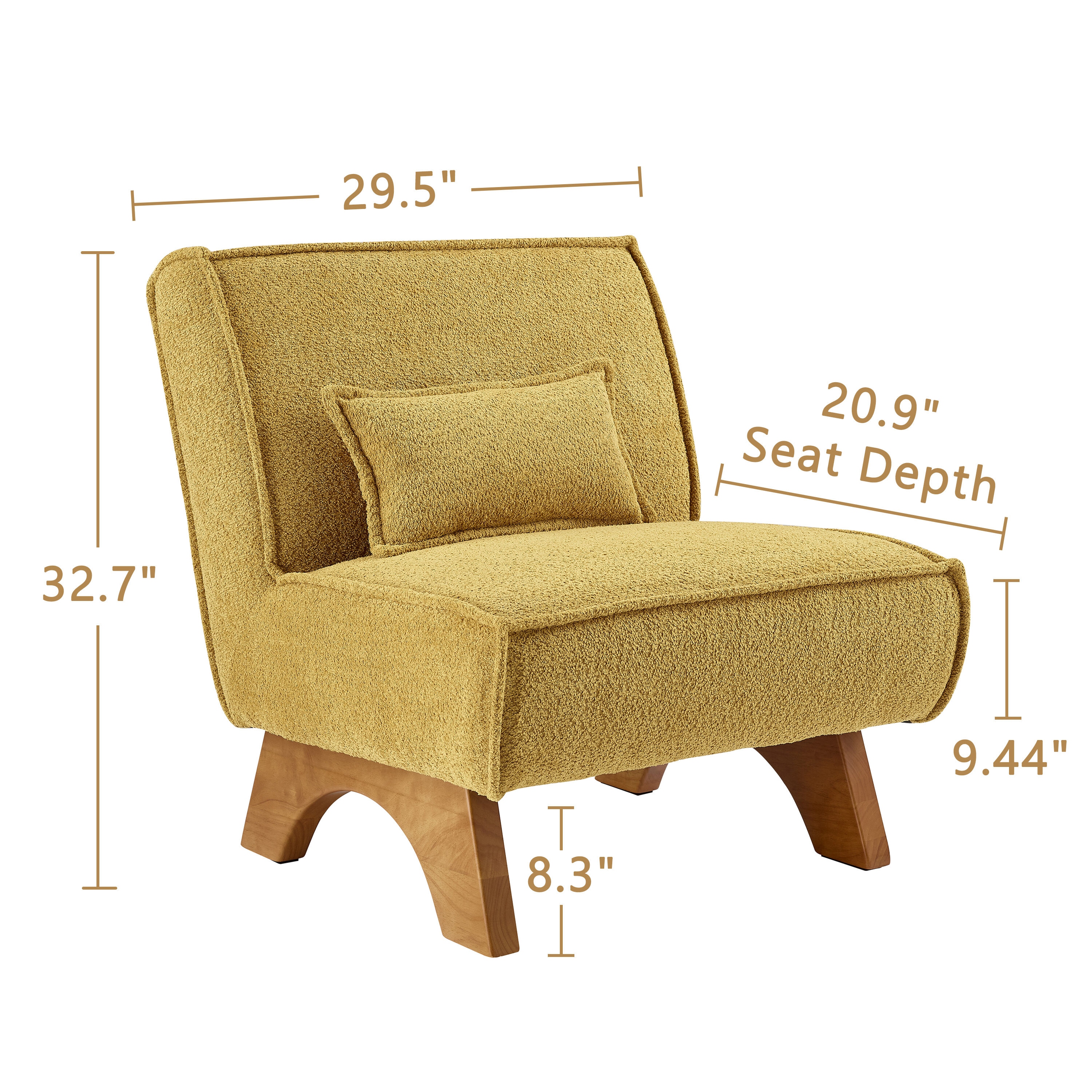 The range best sale yellow chair