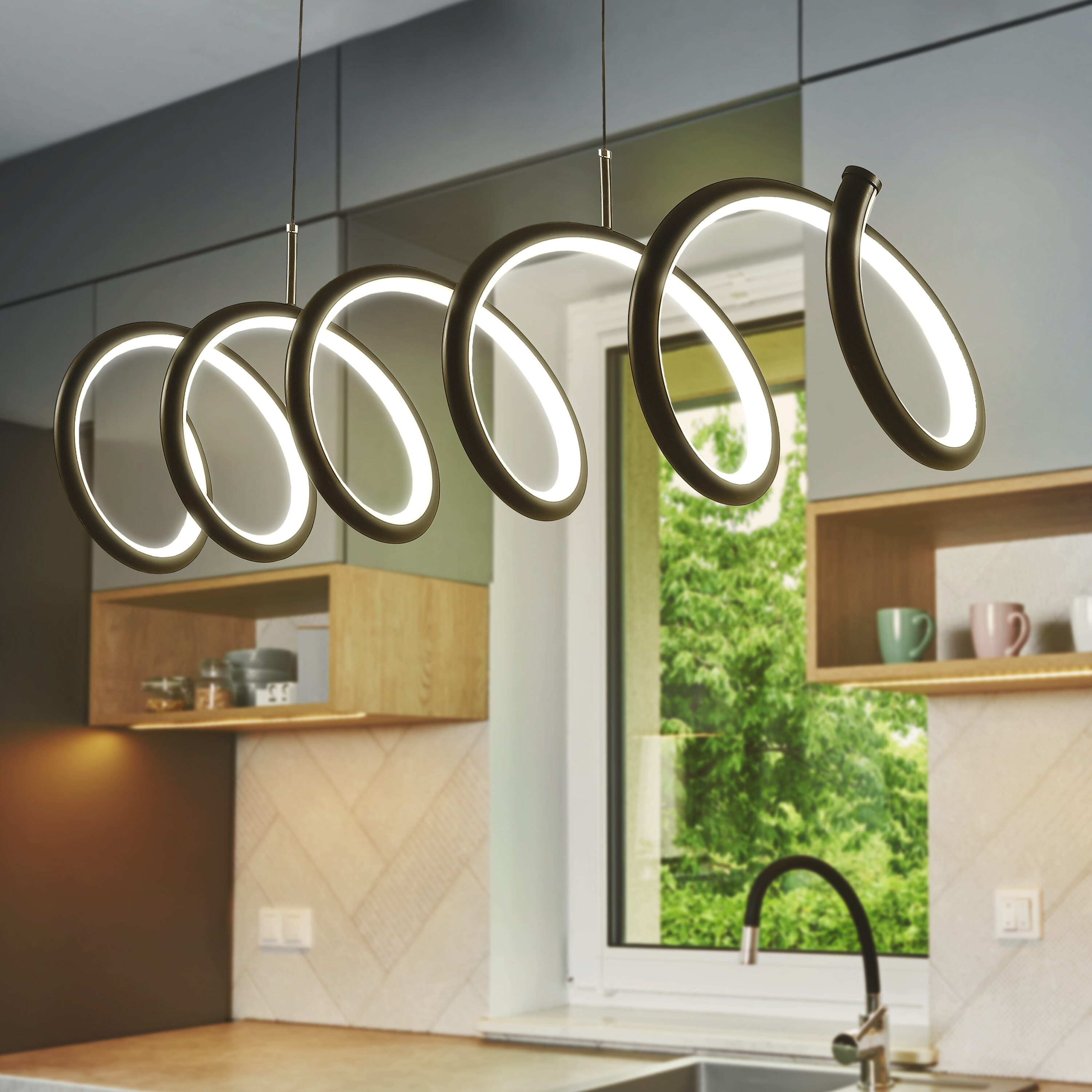 JONATHAN  Y JYL7024B Pendant-Lights - View #3