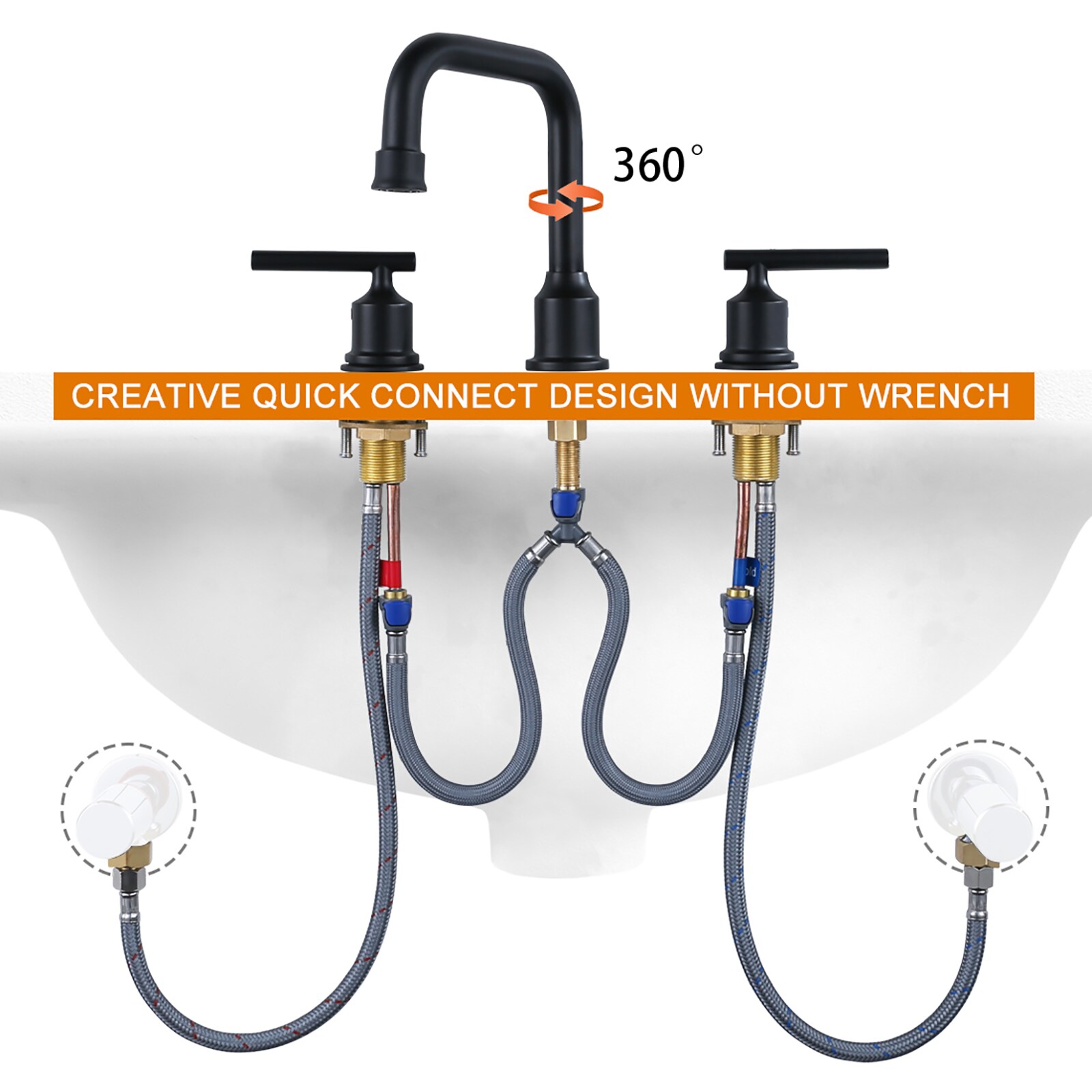 WOWOW 2320300B-LW Lavatory-Faucets - View #3