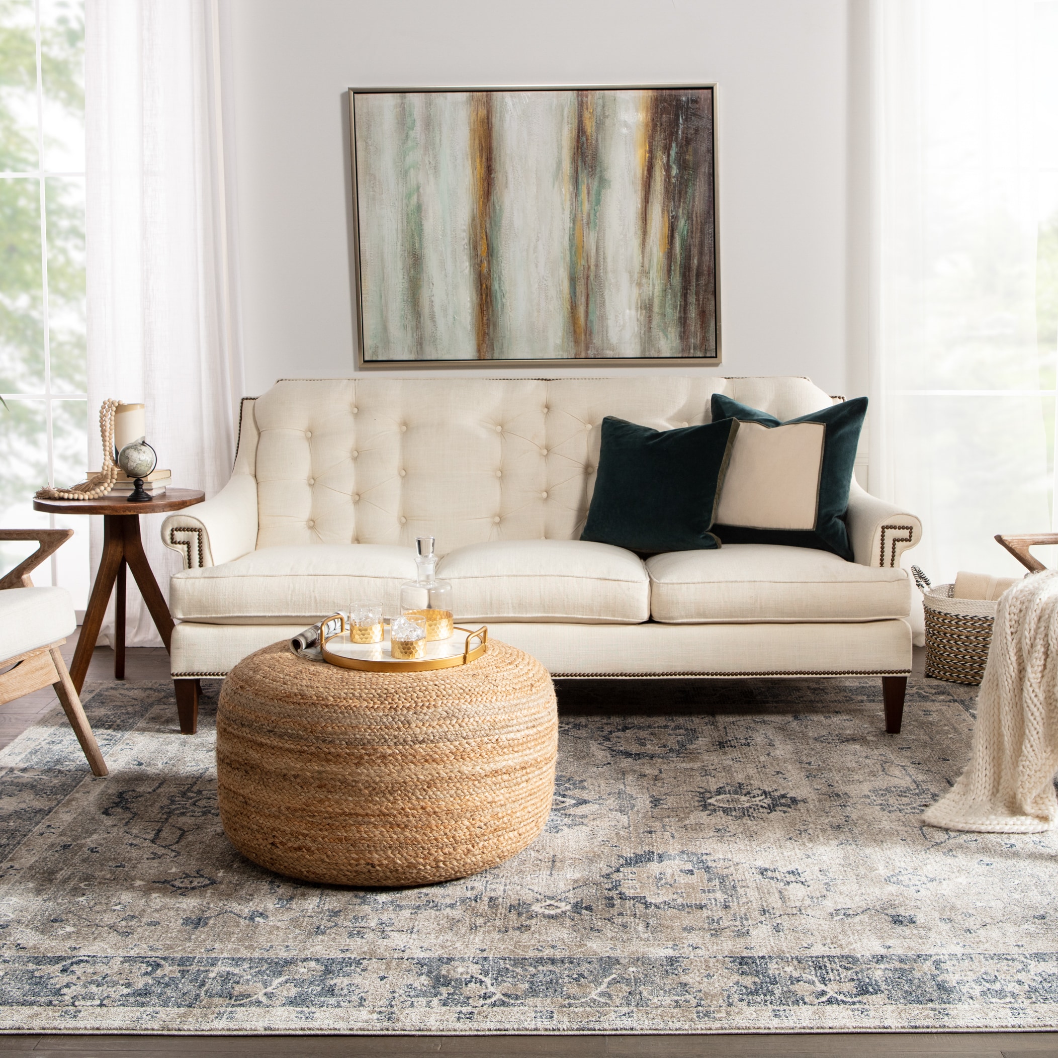 Jaipur Living BRF100468 Indoor-Ottomans - View #3