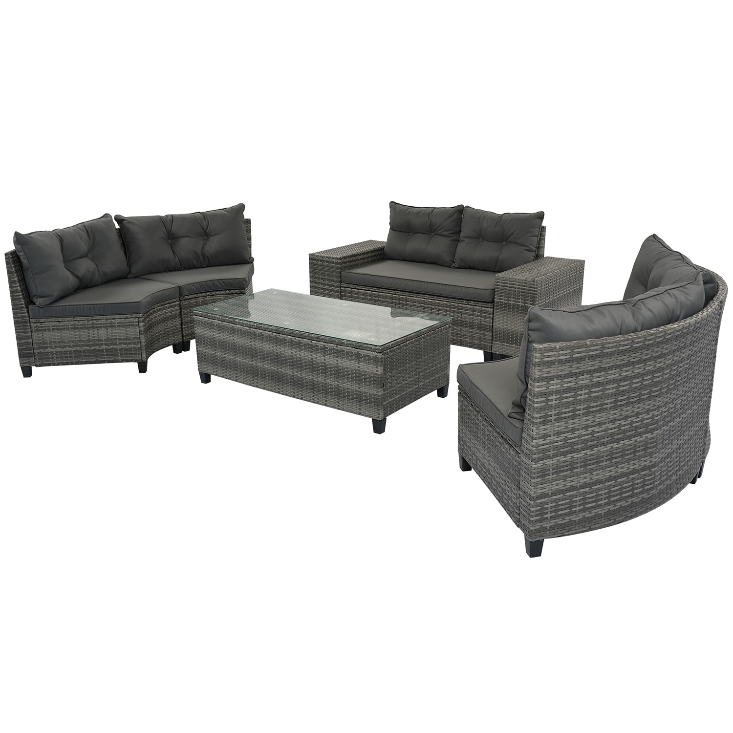 GZMR GM-SP236 Patio-Conversation-Sets - View #5