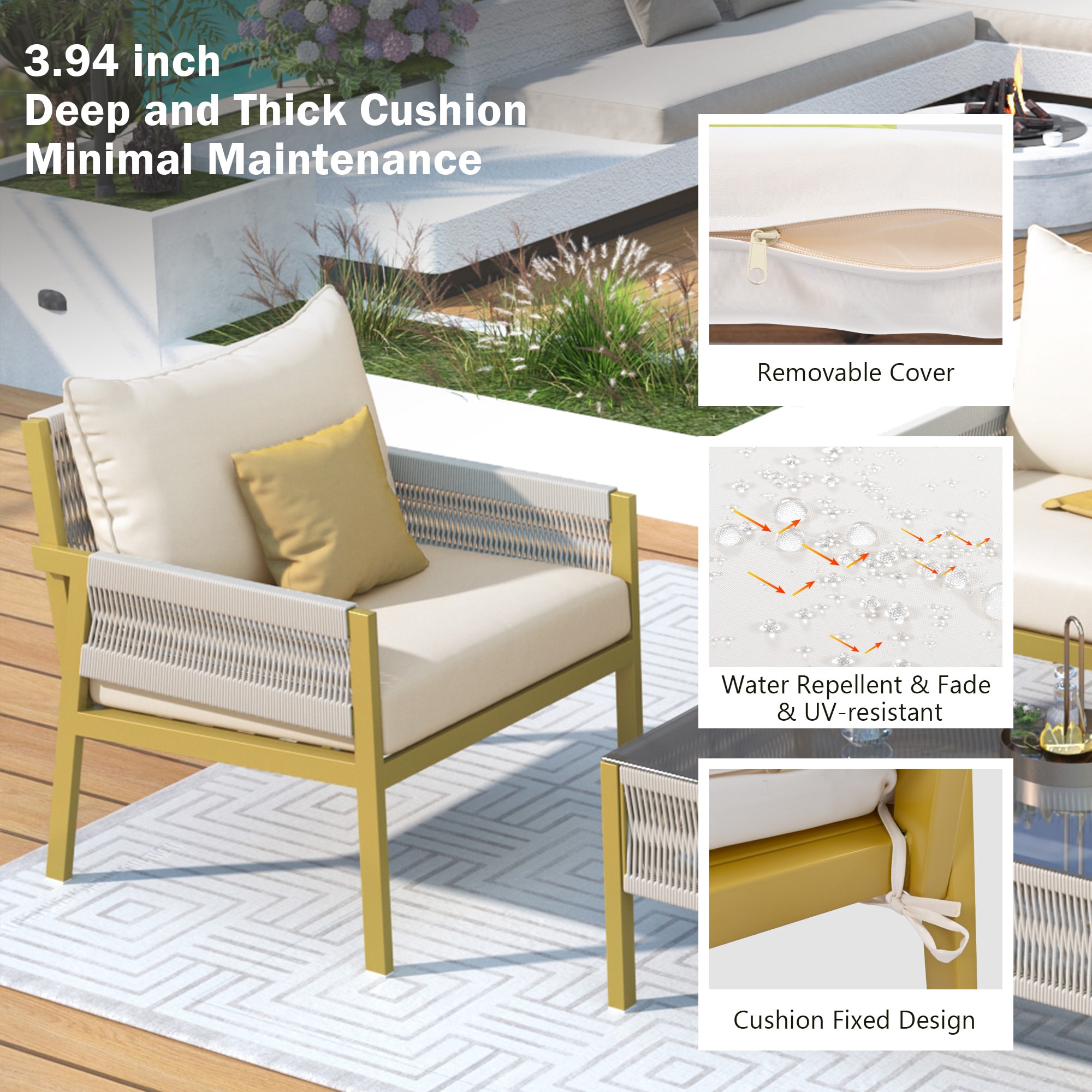 Direct Wicker DWS-SK000003AAZ Patio-Conversation-Sets - View #5