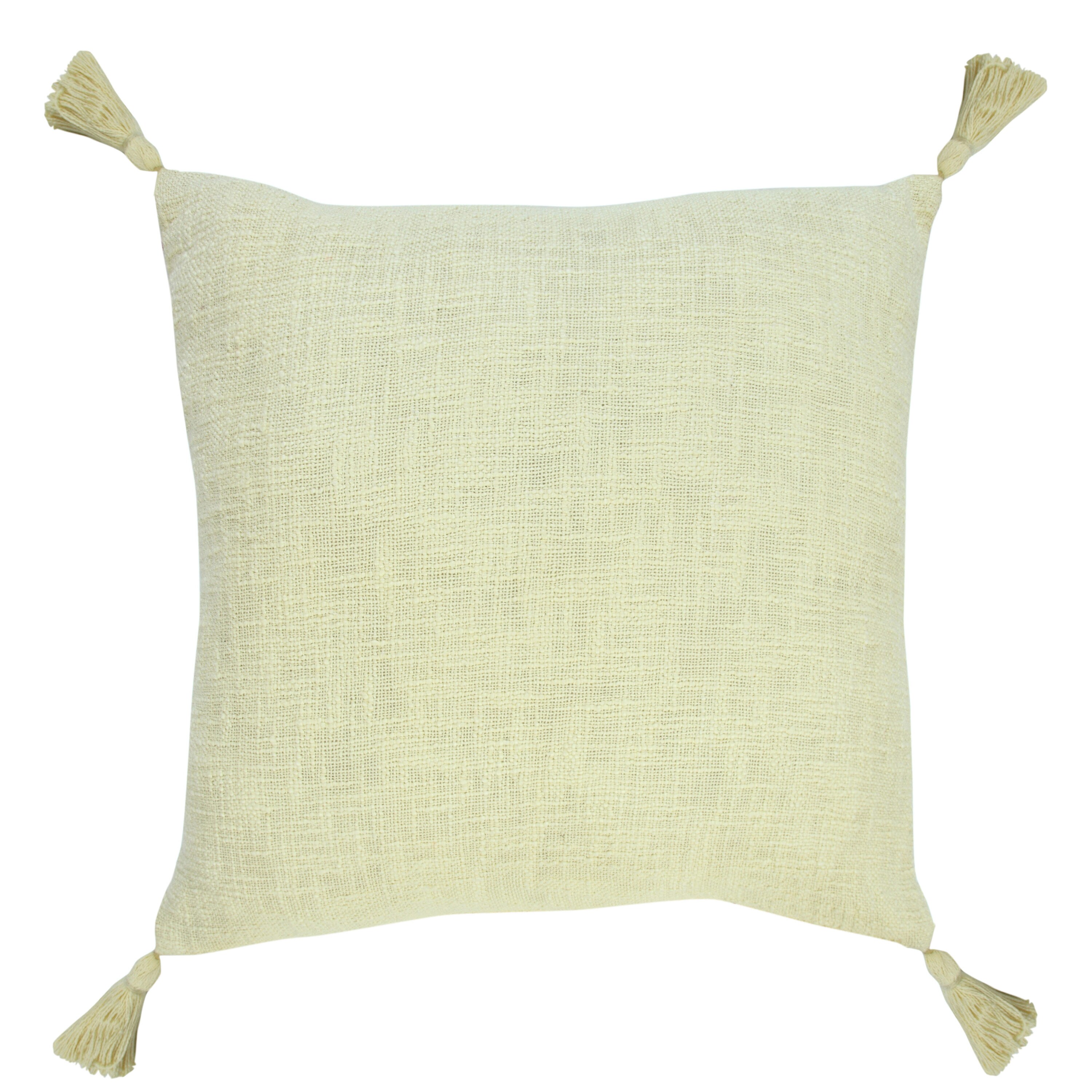 Light yellow accent discount pillows