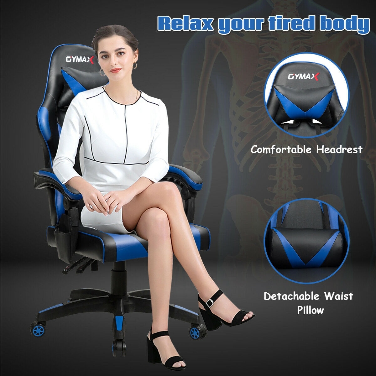 CASAINC WF-HW65250BL-LA Office-Chairs - View #9