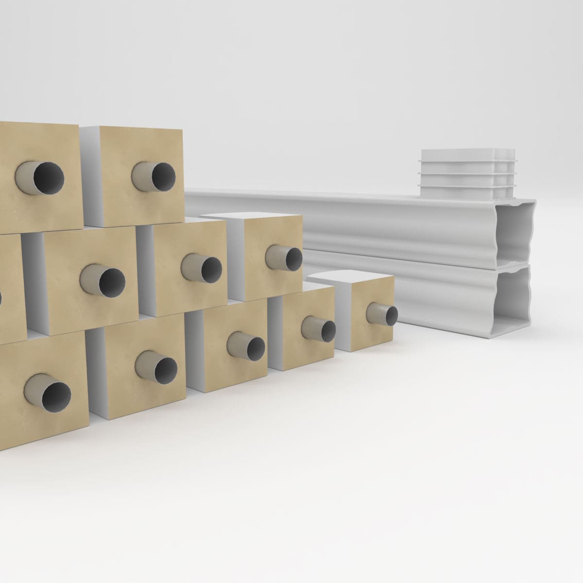 Ekena Millwork BALK42X072AVA railings - View #6