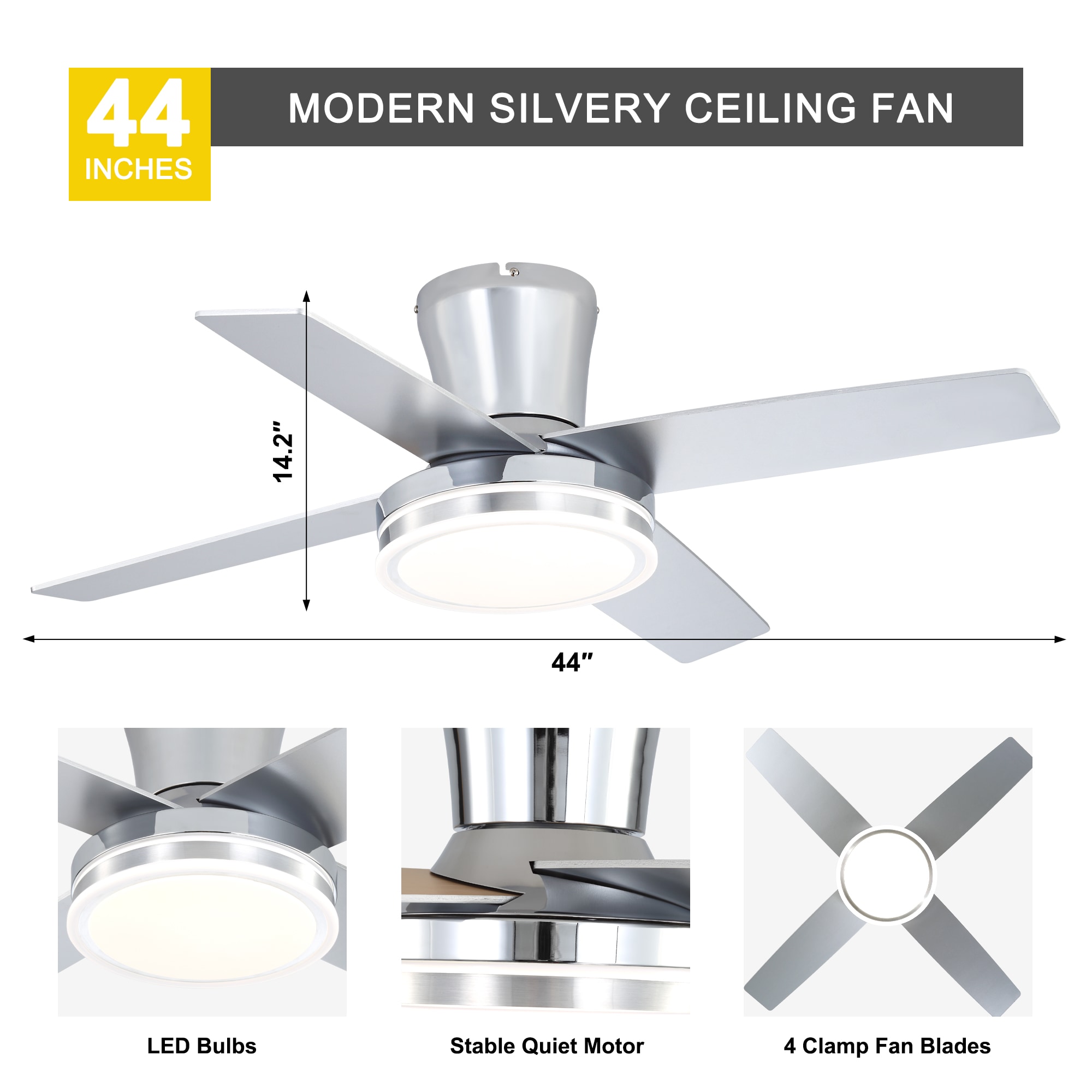 Oaks Decor DC4401OKEL-C Ceiling-Fans - View #5