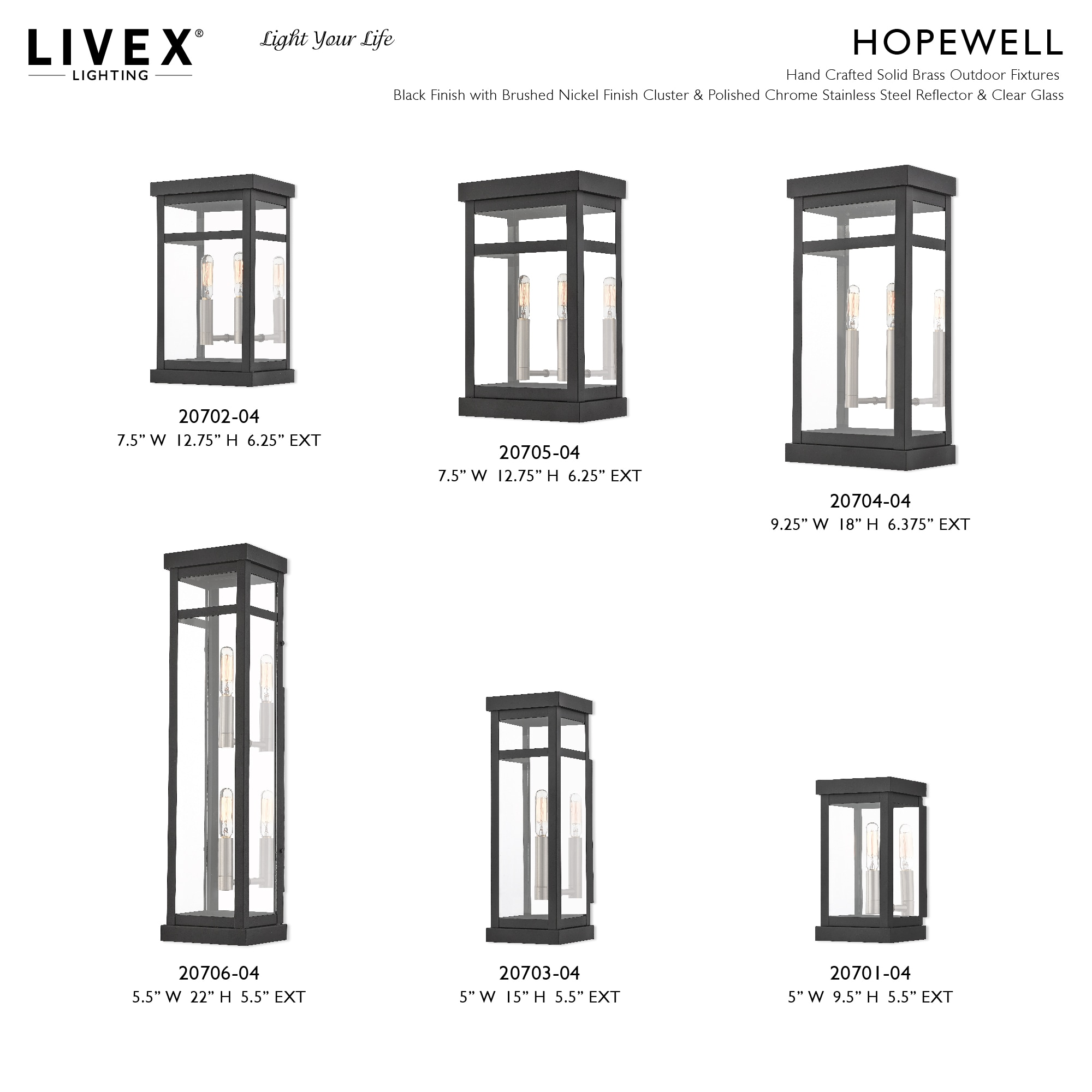 Livex Lighting 20701-04 Outdoor-Wall-Lighting - View #6