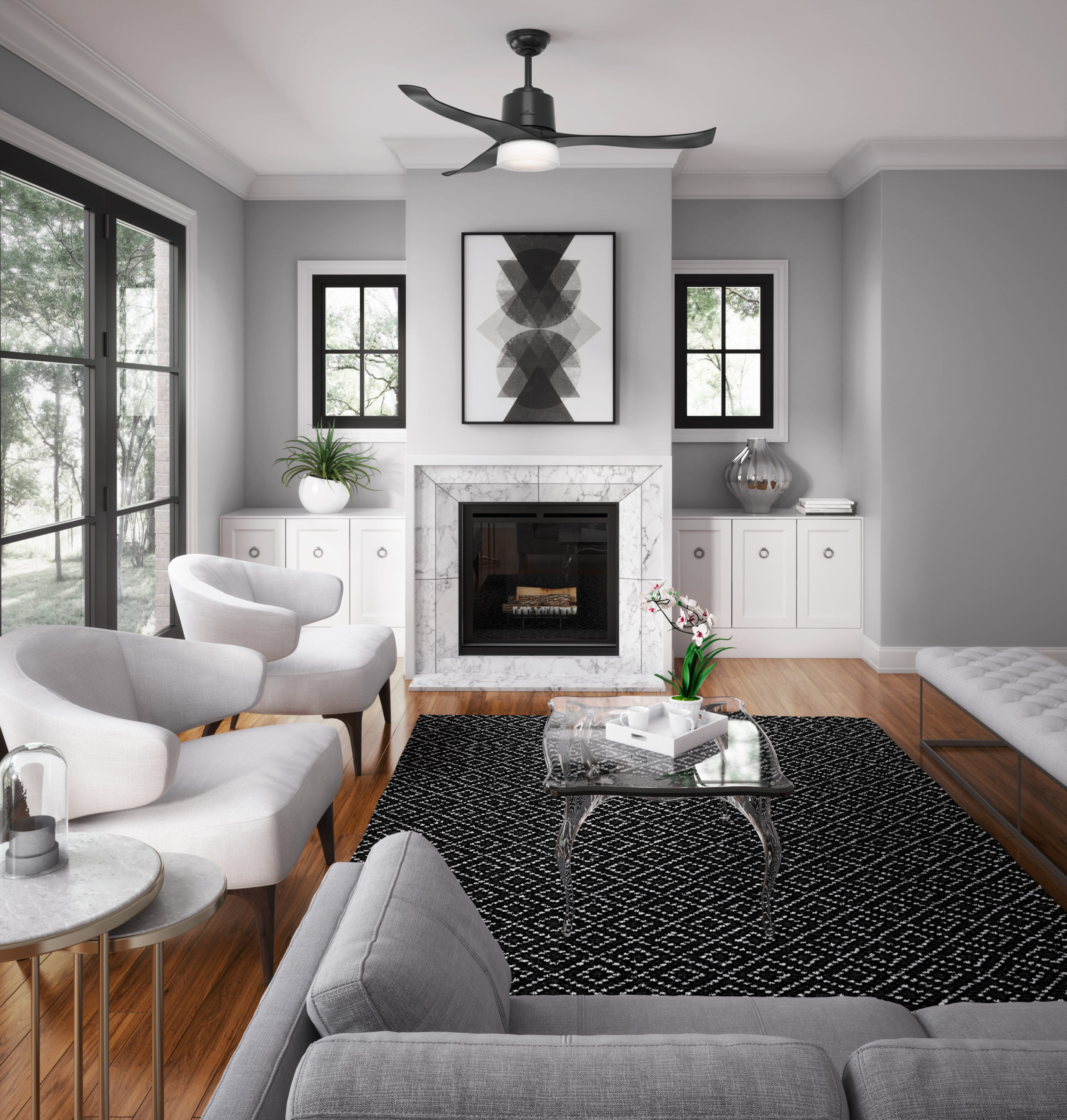 Hunter 59375 Ceiling-Fans - View #3