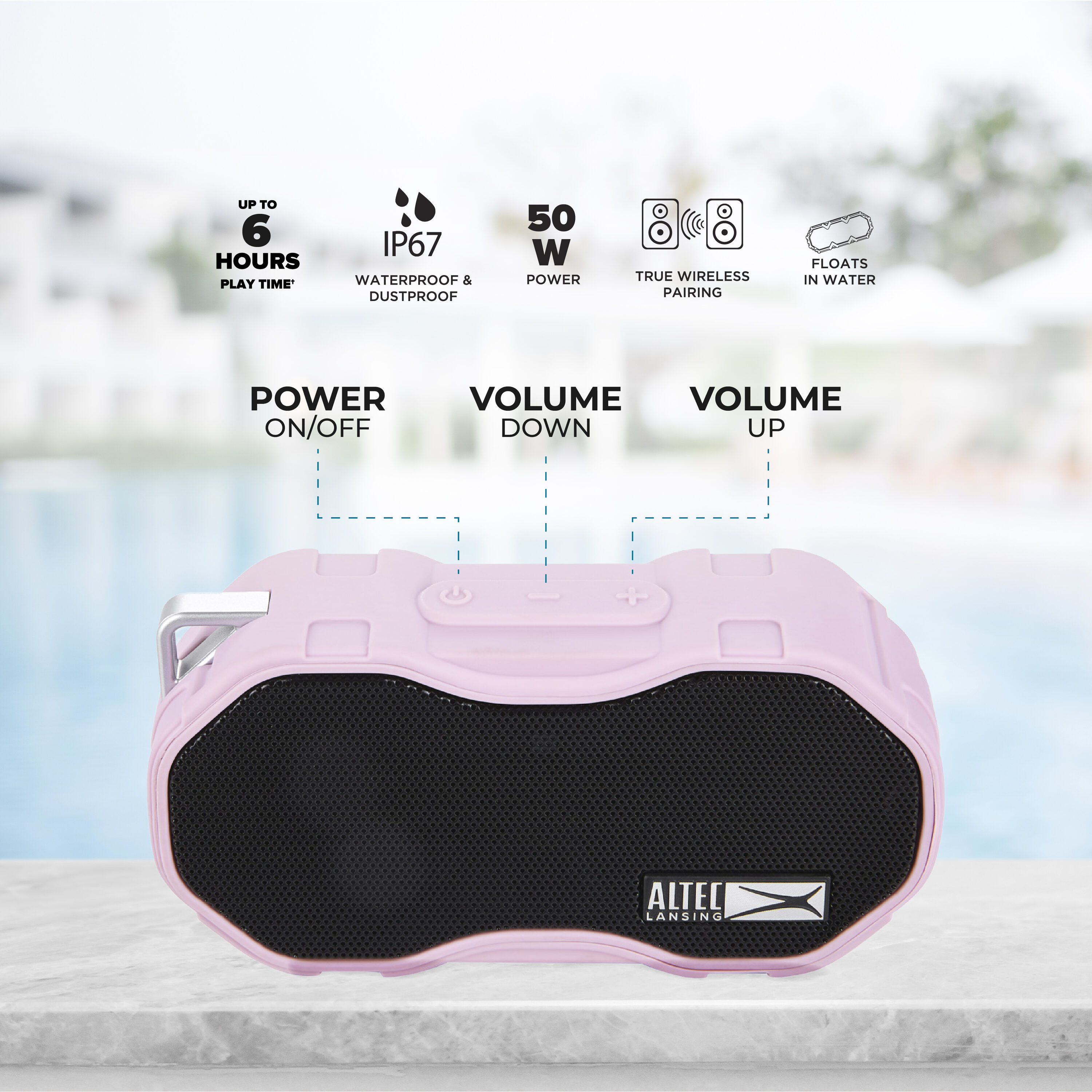 Altec Lansing IMW270-PTL Portable-Speakers - View #5