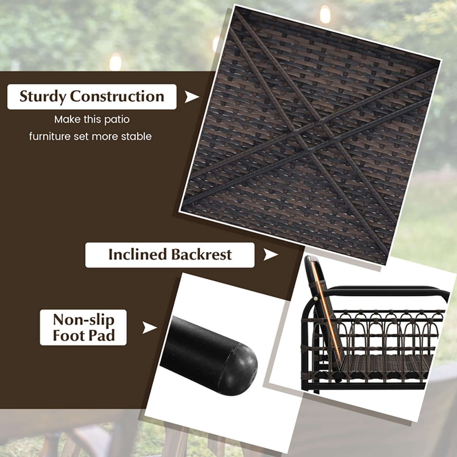 GZMR TMOD000046BR Patio-Conversation-Sets - View #7