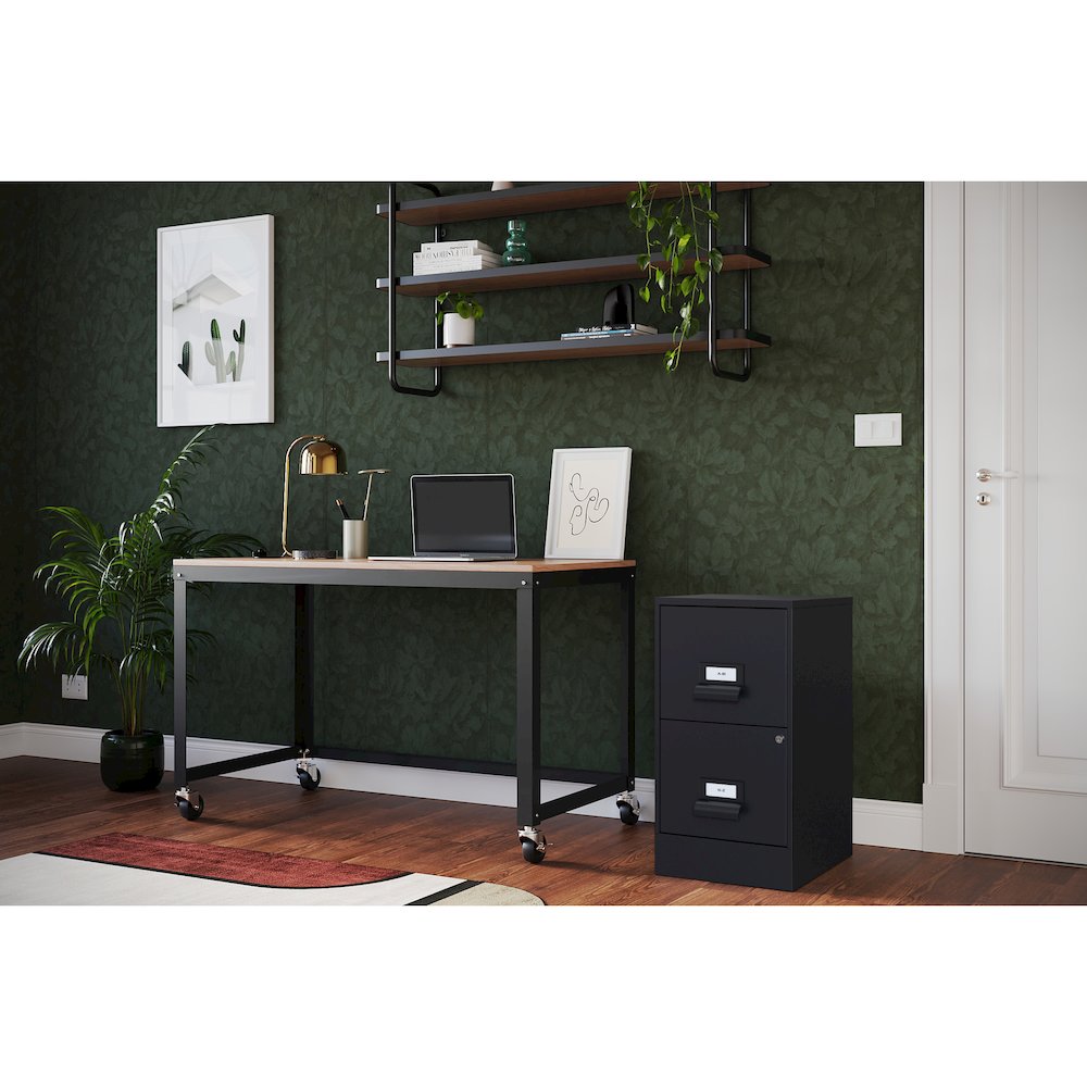 Space Solutions 18 inch Deep 2 Drawer Premier Vertical File Cabinet ...