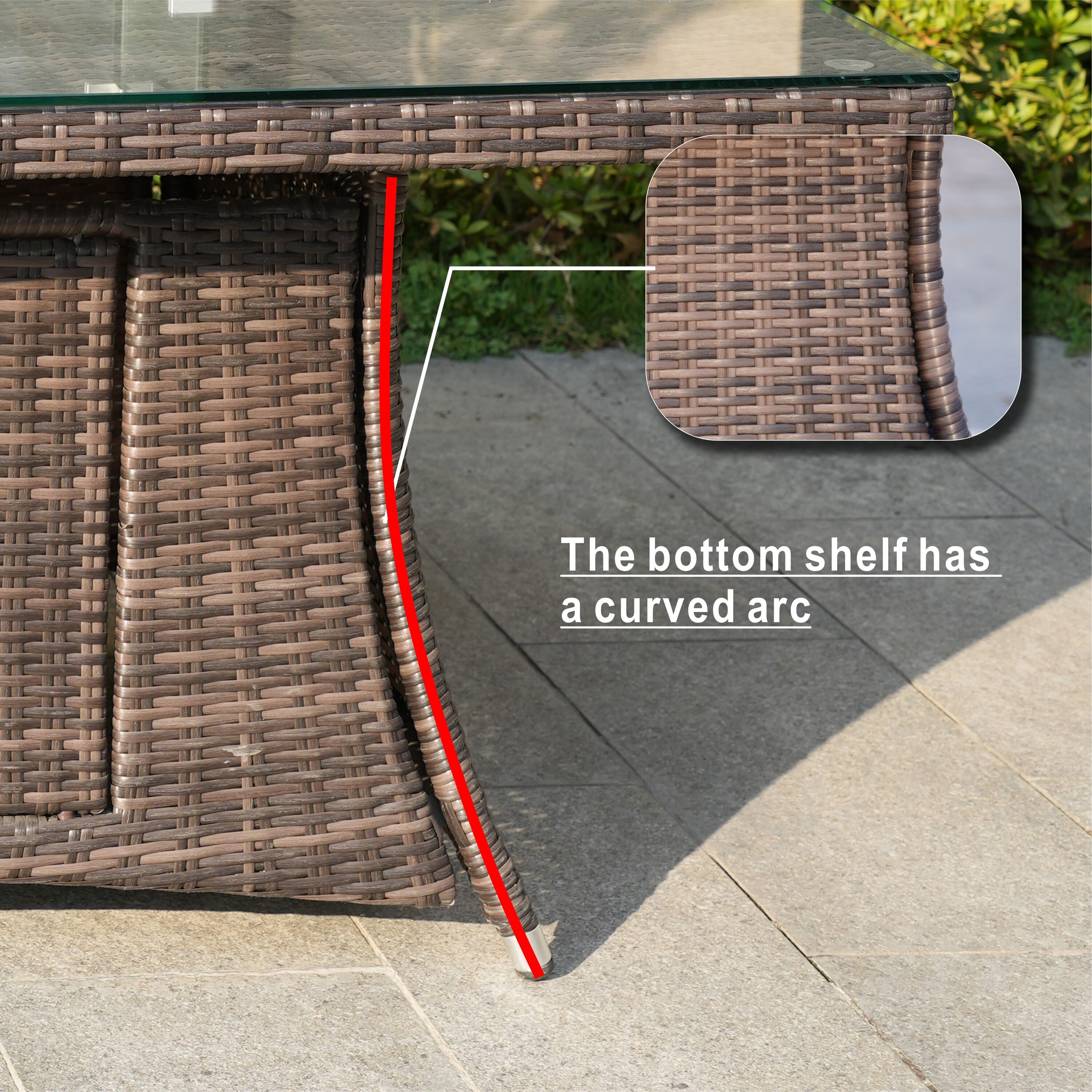 Moda Furnishings MOG-1106R-T-G Patio-Tables - View #4