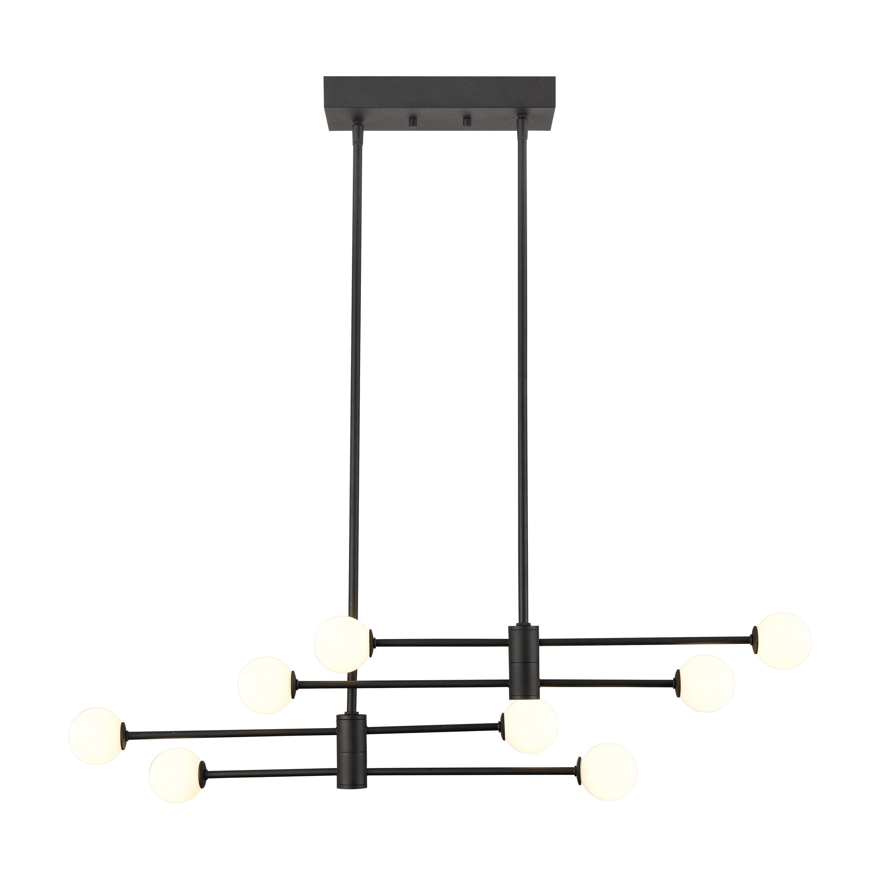 Westmore by ELK Lighting LW-202302010126 Dublin Black Modern/contemporary For Use in Bedrooms, Dining Rooms, Foyers, Living Rooms Chandelier