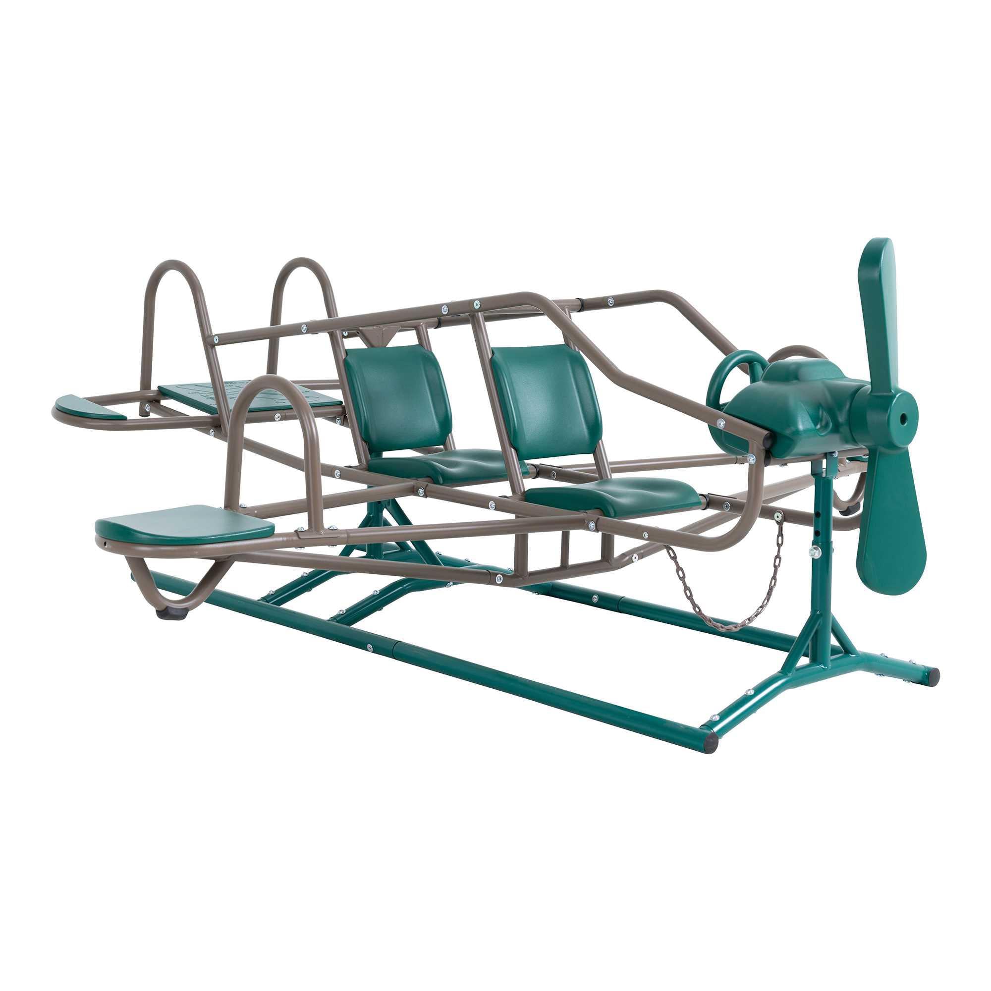 LIFETIME PRODUCTS 90135 Ace-Flyer Teeter Totter Residential Steel Playset No Swings