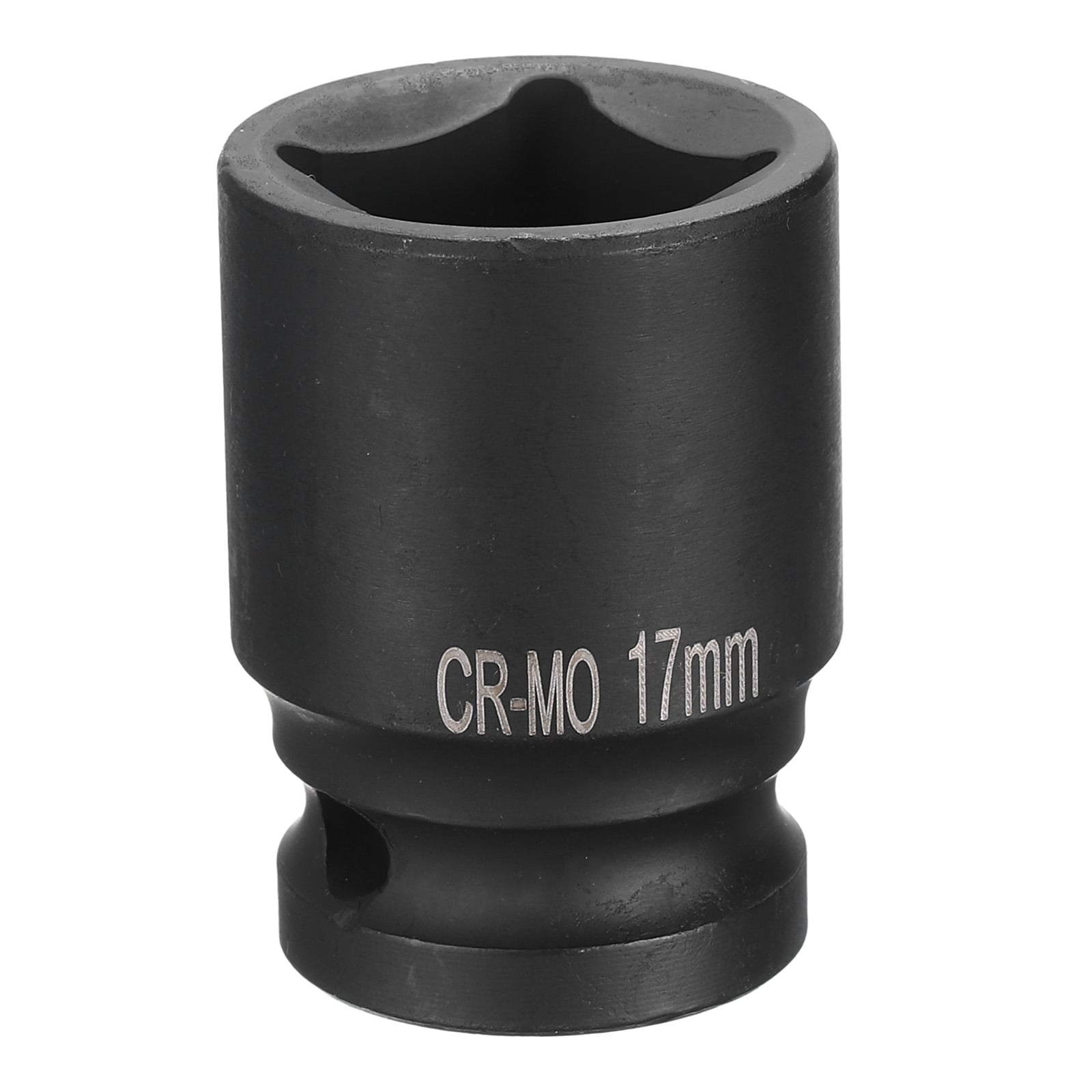 Harfington 4 Point Square Socket 1/2 Inch Drive 17mm Metric Square Impact Socket CR-MO Blackening Standard Wheel Sockets Pneumatic Socket Tool for Auto Repair Mechanical Maintenance Home Use #S25092300UX2511