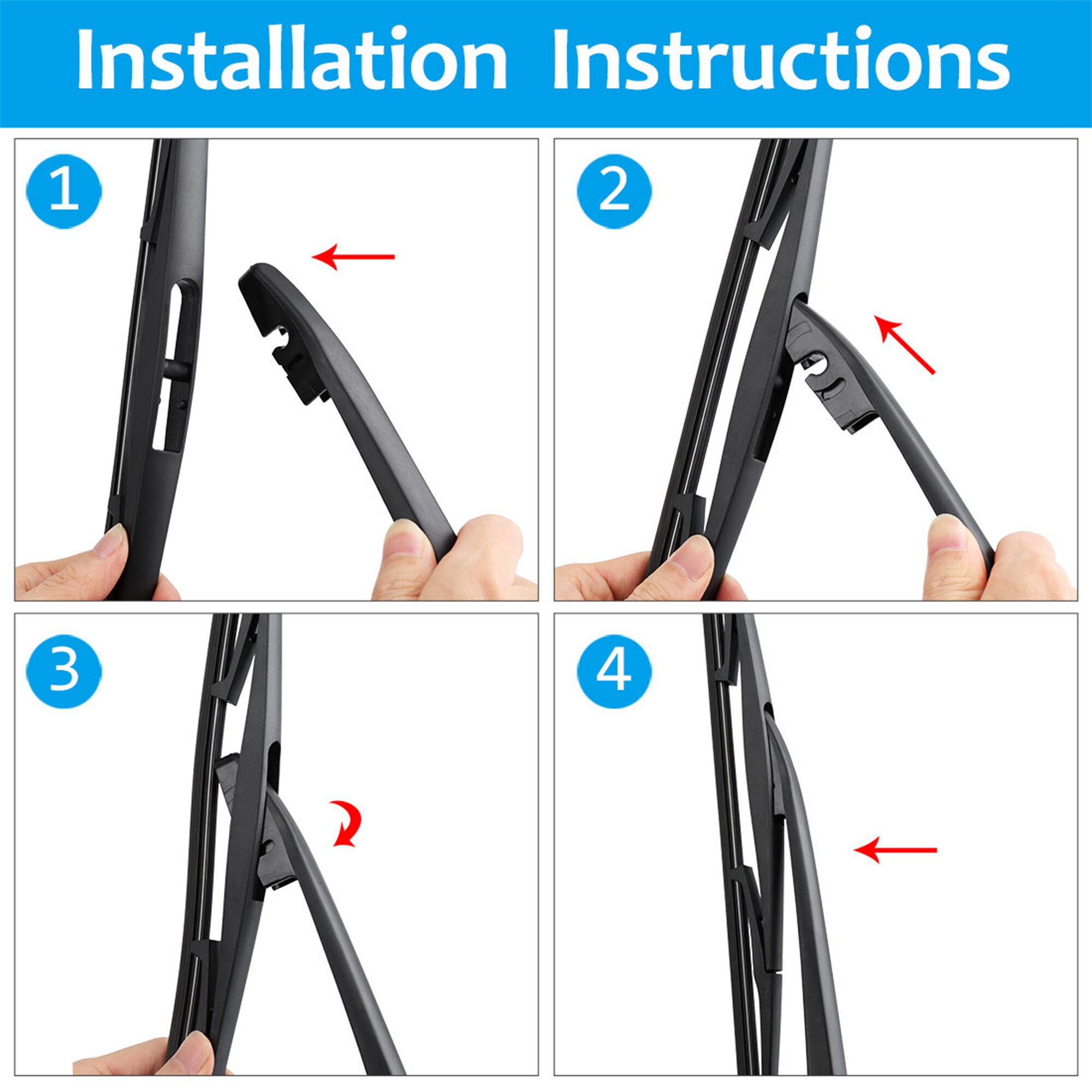 Unique Bargains S26061000UX8256 Wiper-Blades - View #3