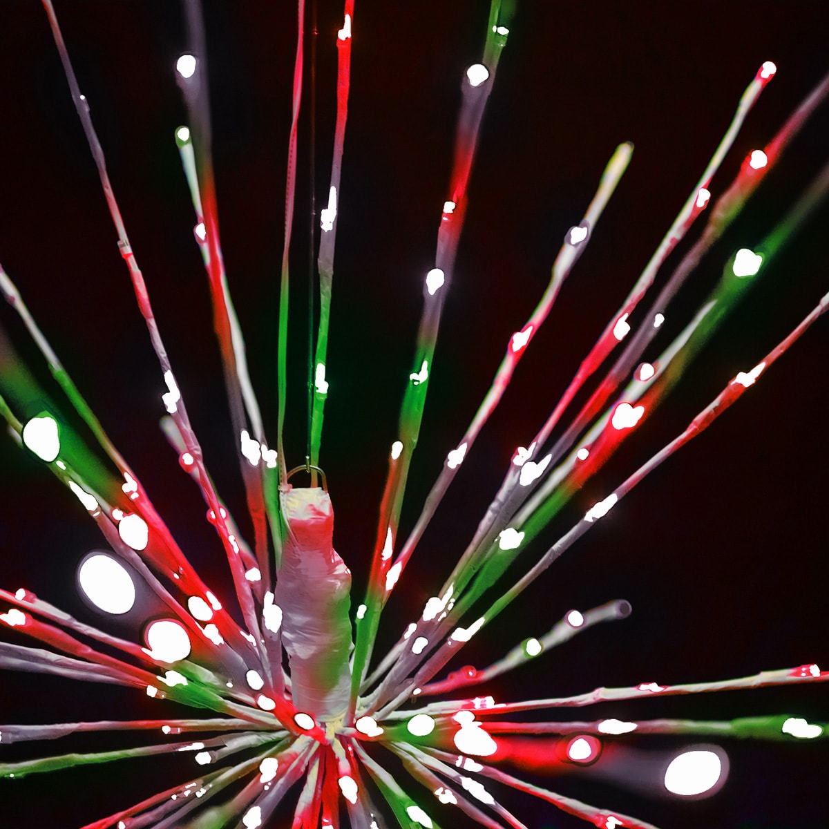 24" Multi-Color LED Christmas Spritzer Light