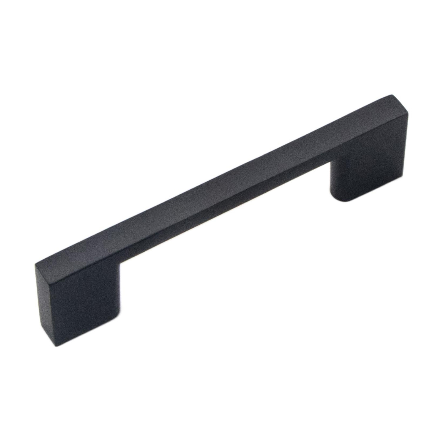Hickory Hardware Heritage Designs Mod 3-in , 76mm Center to Center Matte Black Rectangular Handle Drawer Pull 10 -Pack #R080324MBX-10G