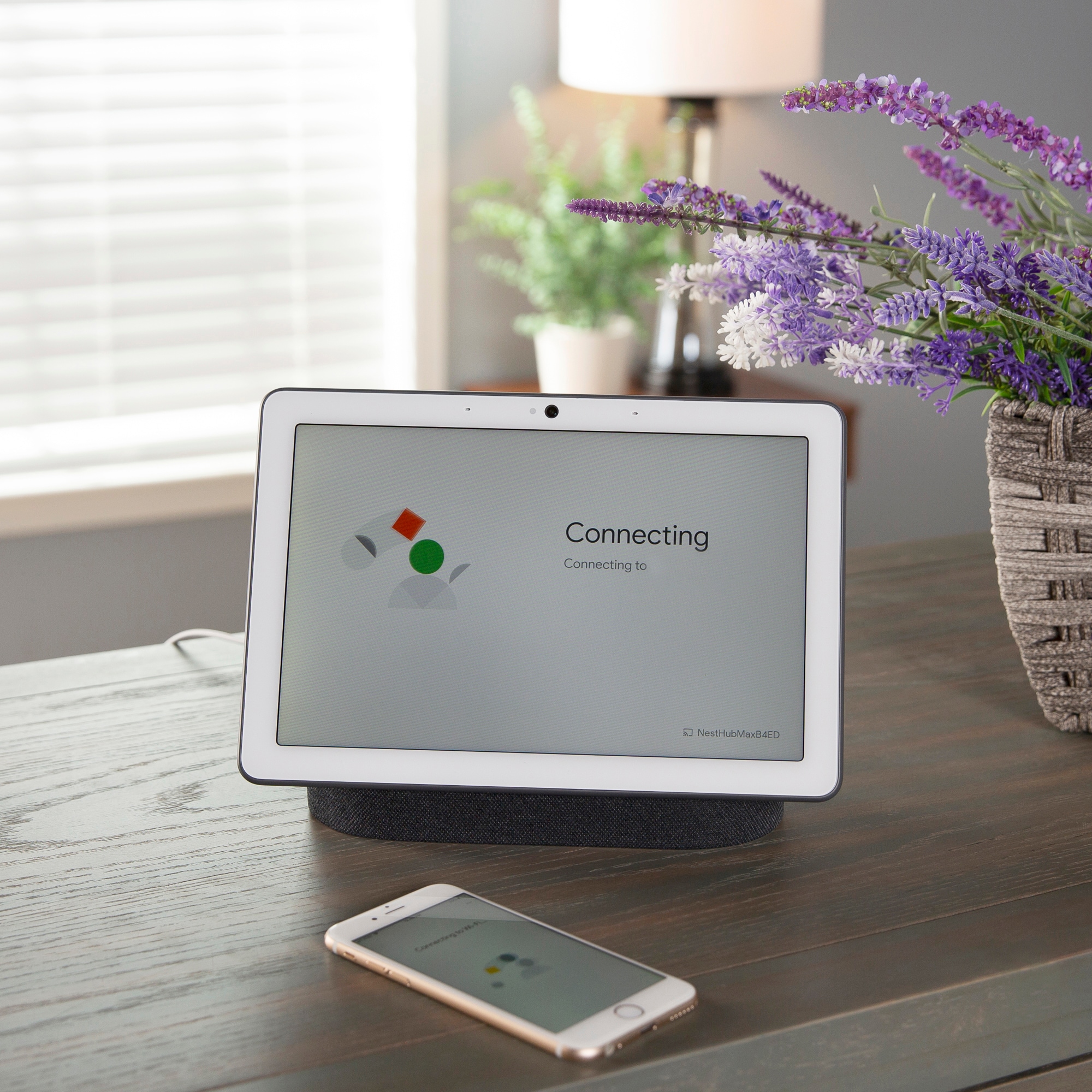 Google Nest Hub Max Smart Speaker with Google Assistant Voice Control in  Charcoal