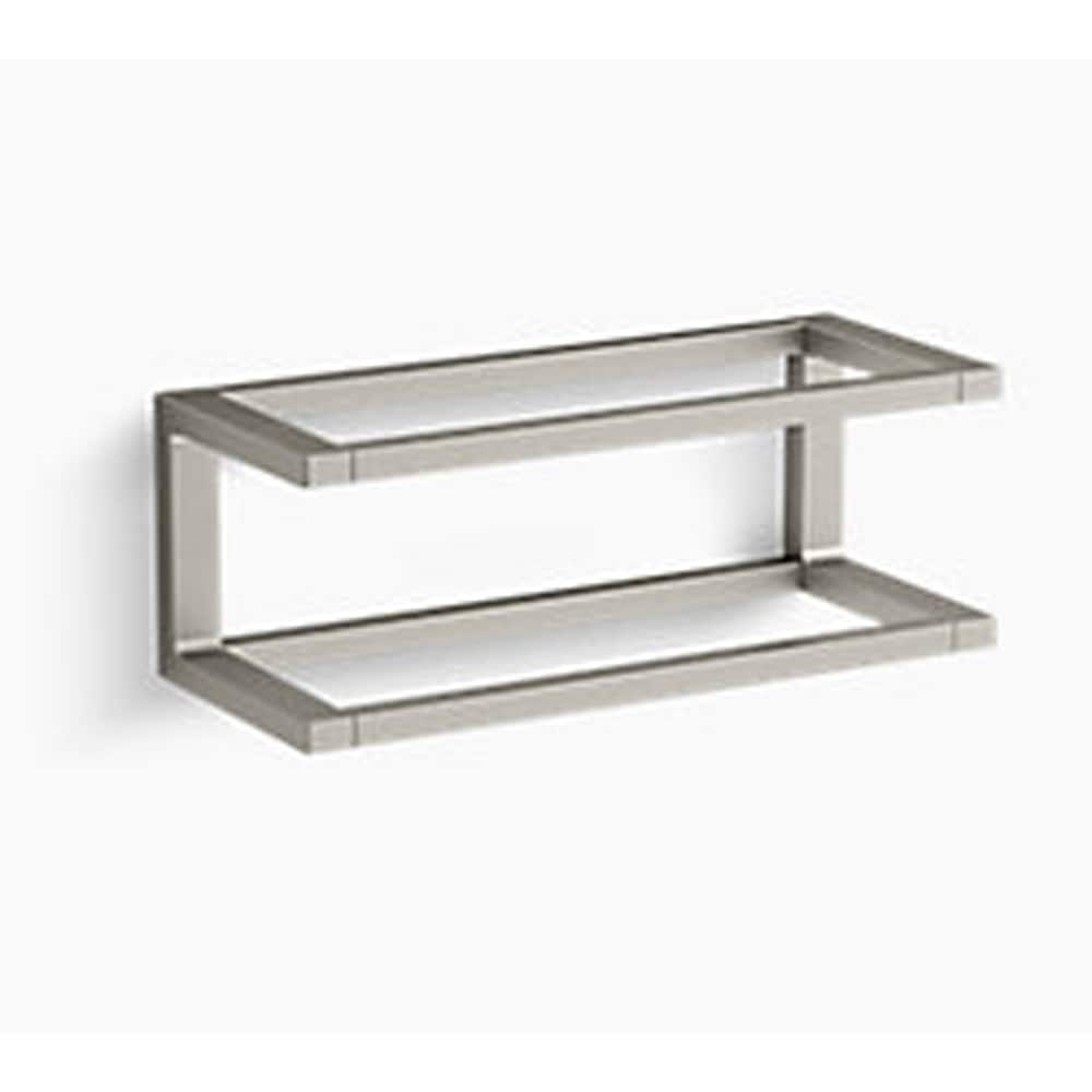 KOHLER Draft 12 in. Towel Bar Frame in Vibrant Polished Nickel