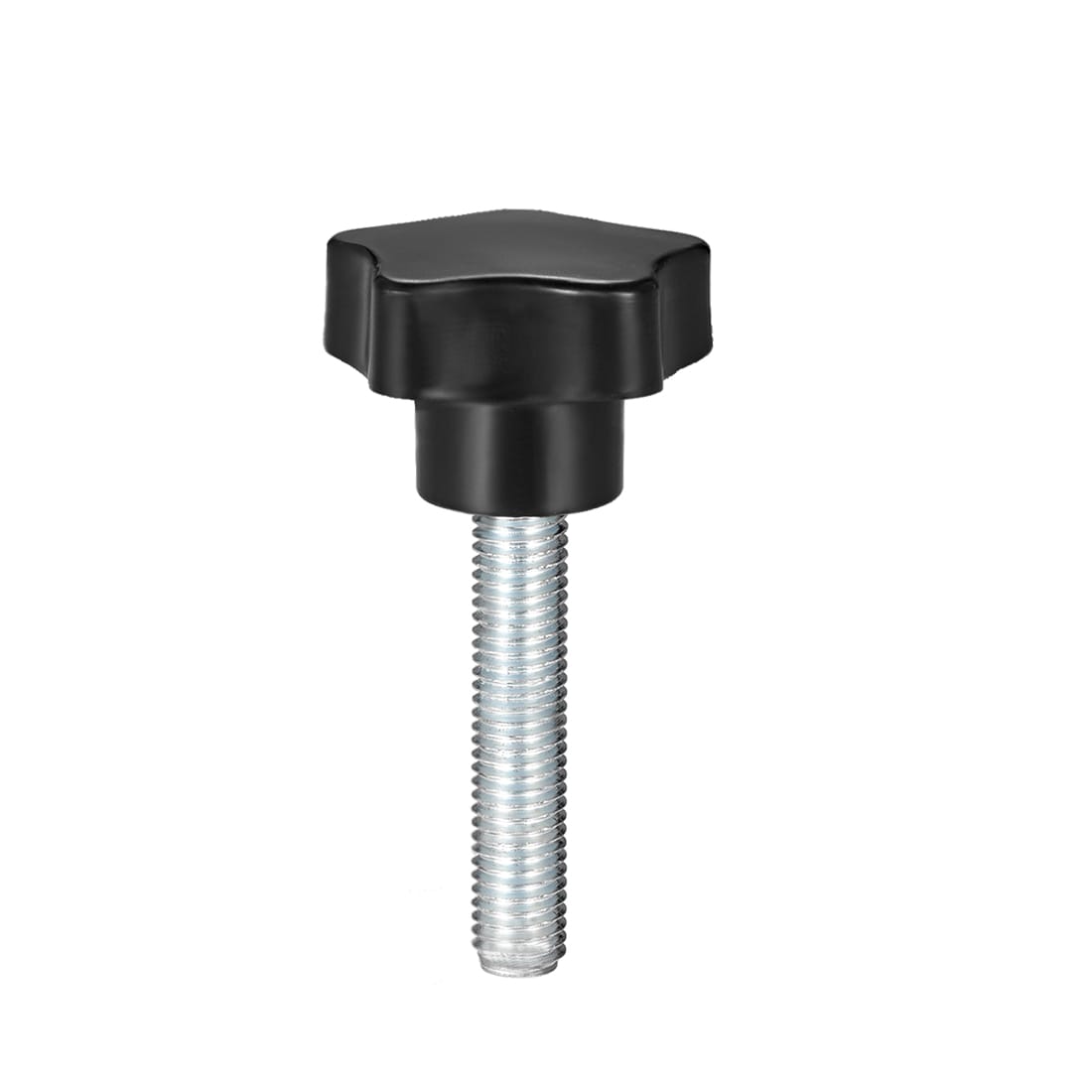 Unique Bargains Star Knobs Grips M12 x 60mm Male Thread Steel Plate ...
