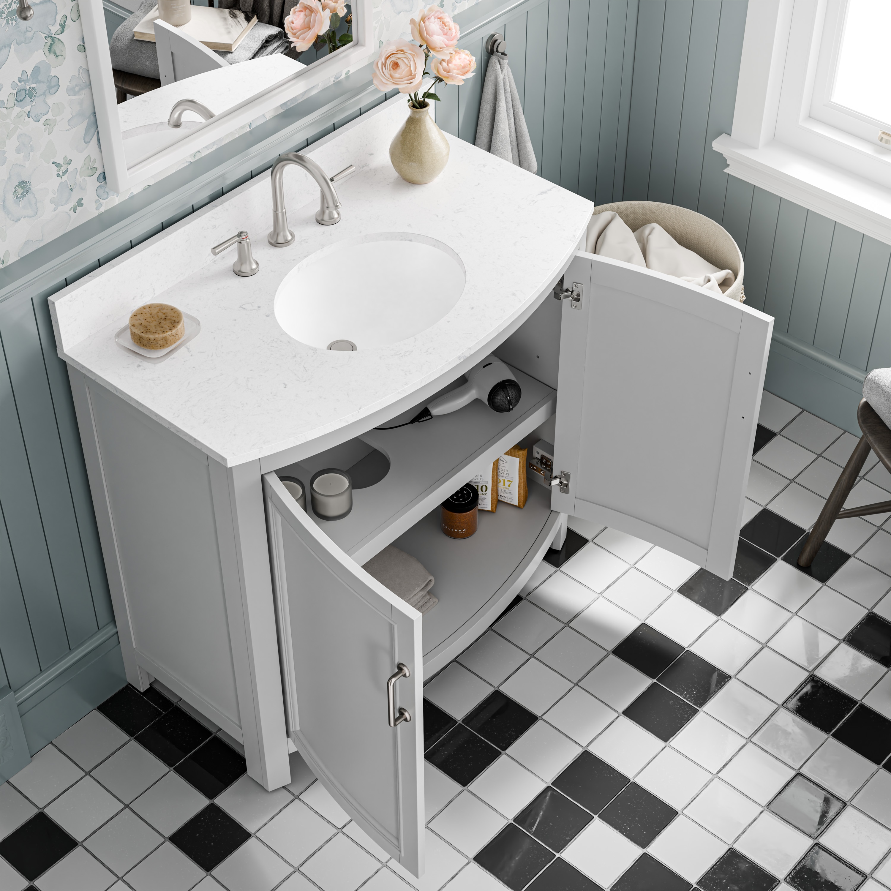 allen + roth 1007VTC-36-242-925UO Bath-Vanity-Combo - View #13