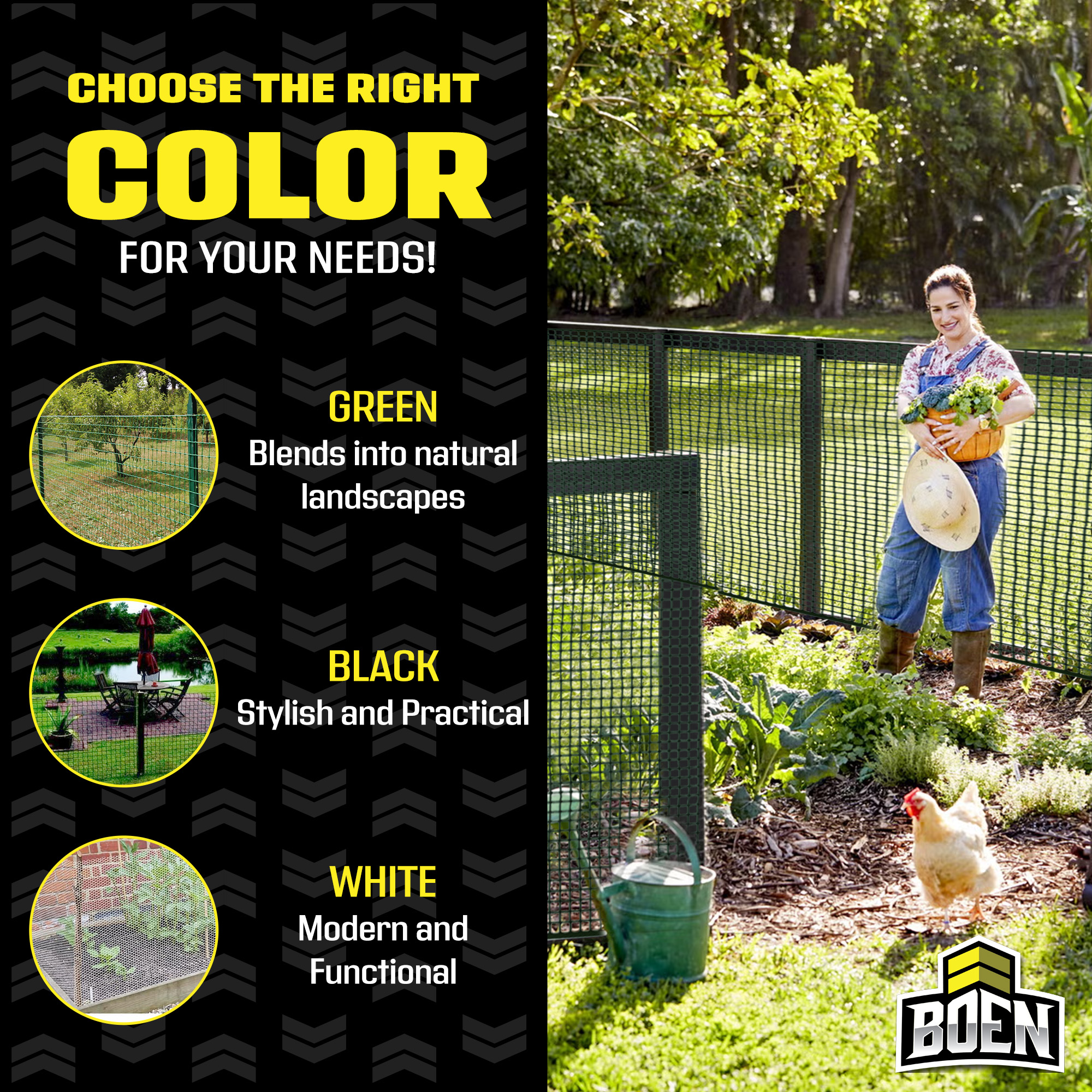 BOEN GL-50002 Rolled-Fence - View #5