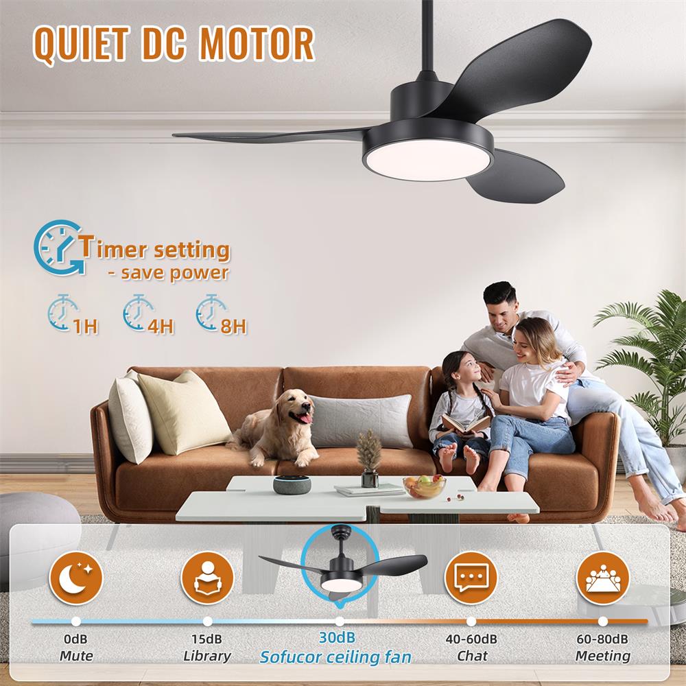 Sofucor LW-4703-1-BK-DC Ceiling-Fans - View #10