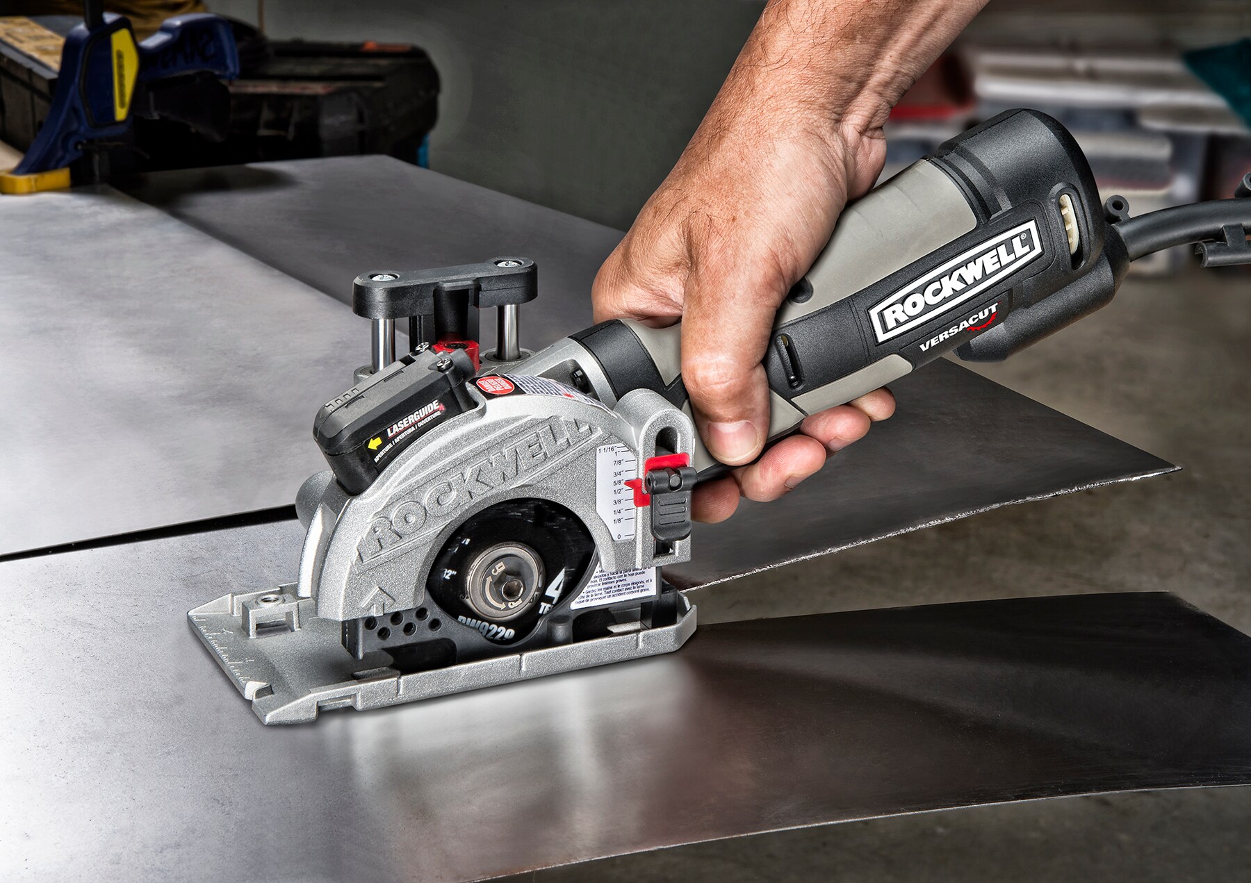 ROCKWELL Versacut 5.5 Amp 3 3 8 in Corded Circular Saw at Lowes