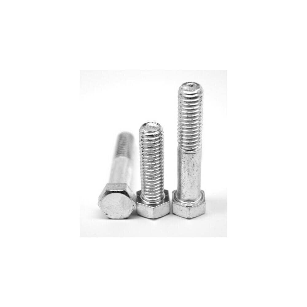 ASMC Industrial ASMC39165  M8 x 1.25 x 45 mm Coarse Threaded DIN 931 Class 8.8 Hex Cap Screw, Medium Carbon Steel- Zinc Plated- 425 Piece