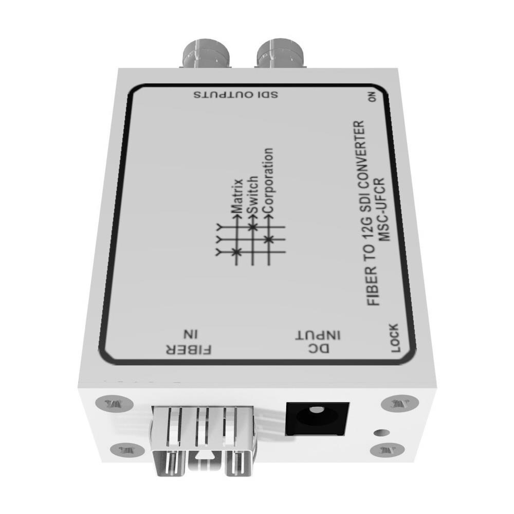  TCNCD380637 Matrix Switch MSC-UFCR 1 SFP Input 1 BNC Output 12G-SDI Converter