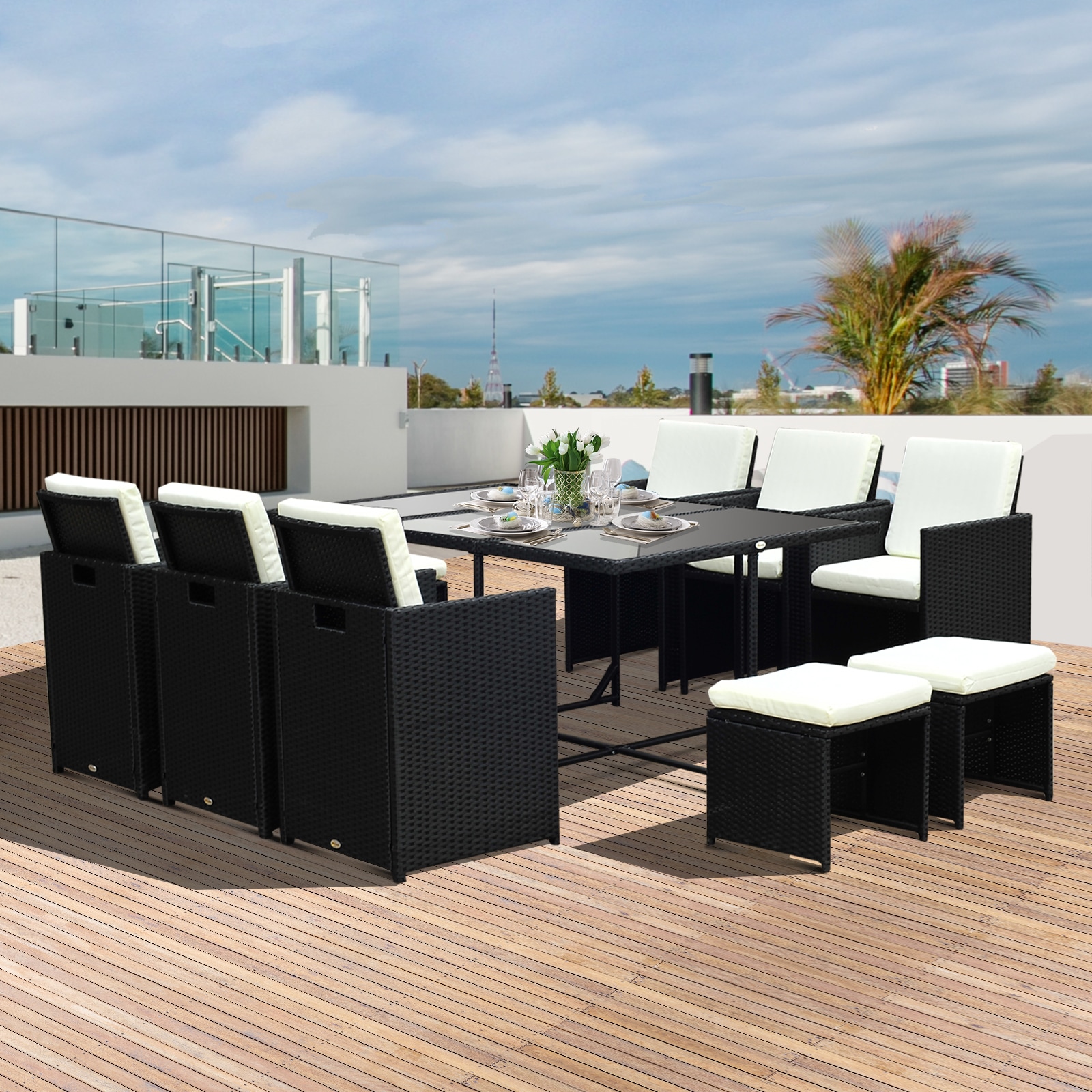 Outsunny 841-162 Patio-Dining-Sets - View #2