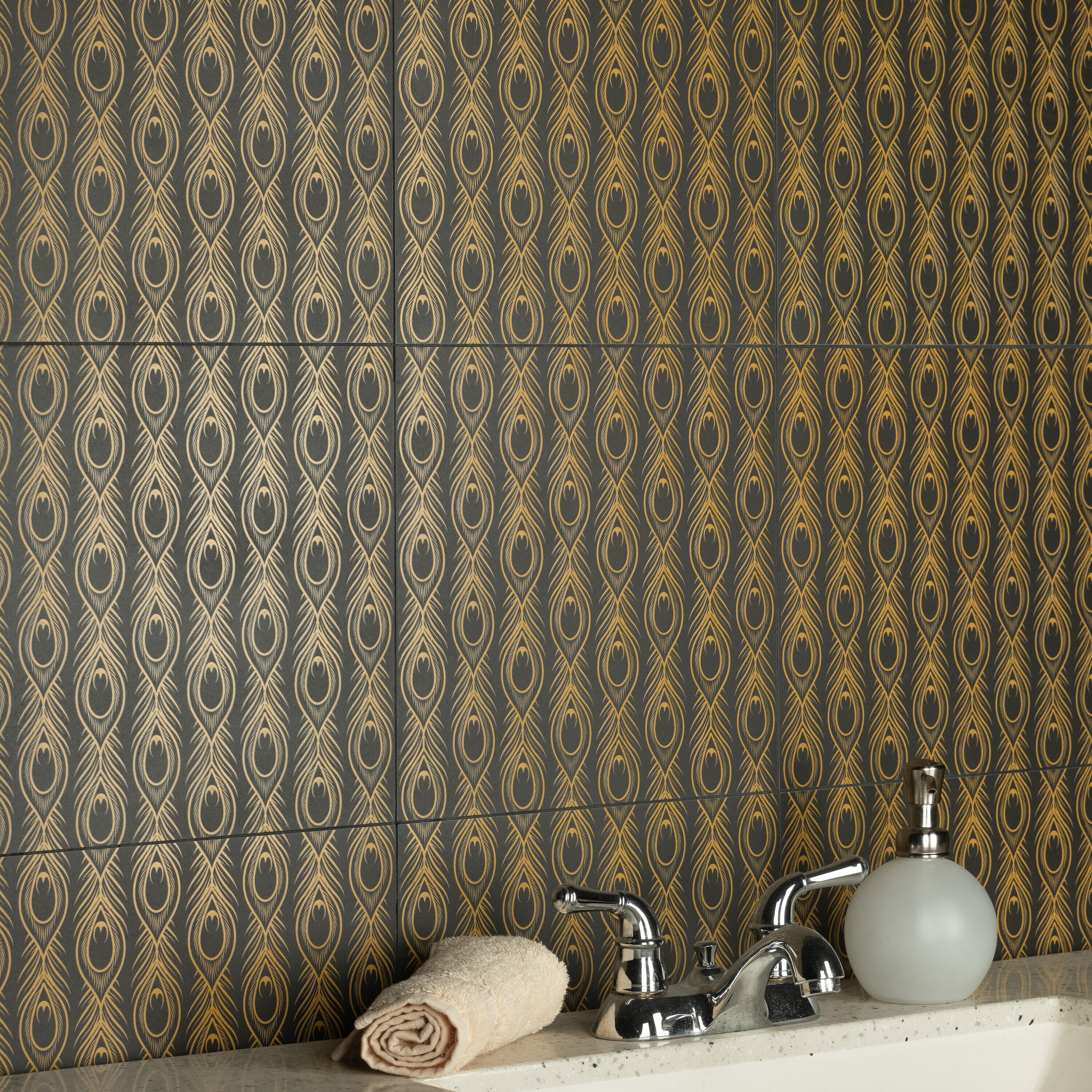Affinity Tile S1FAI12ADDBK Tile-Samples - View #3