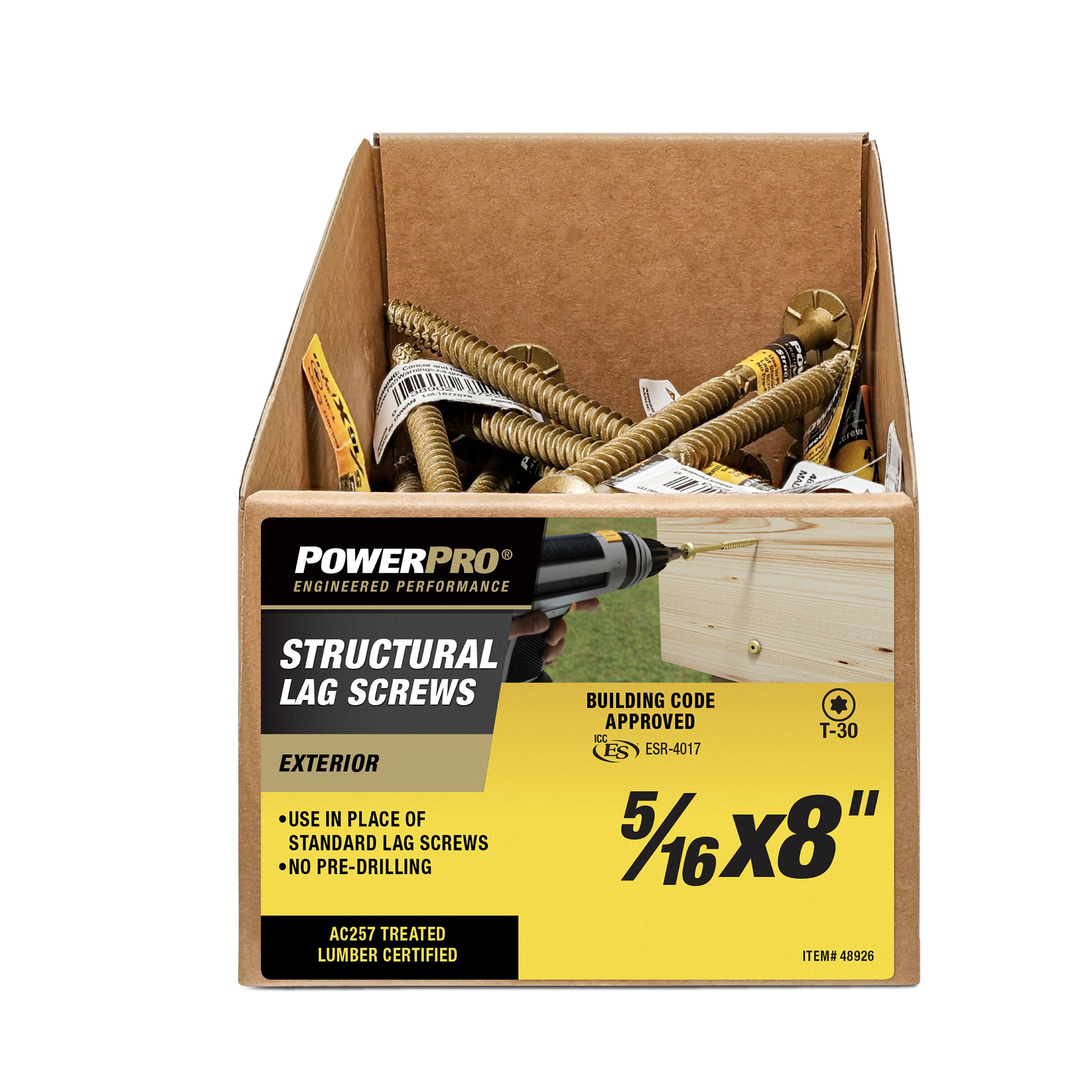 Power Pro 48926 Lag-Screws - View #2